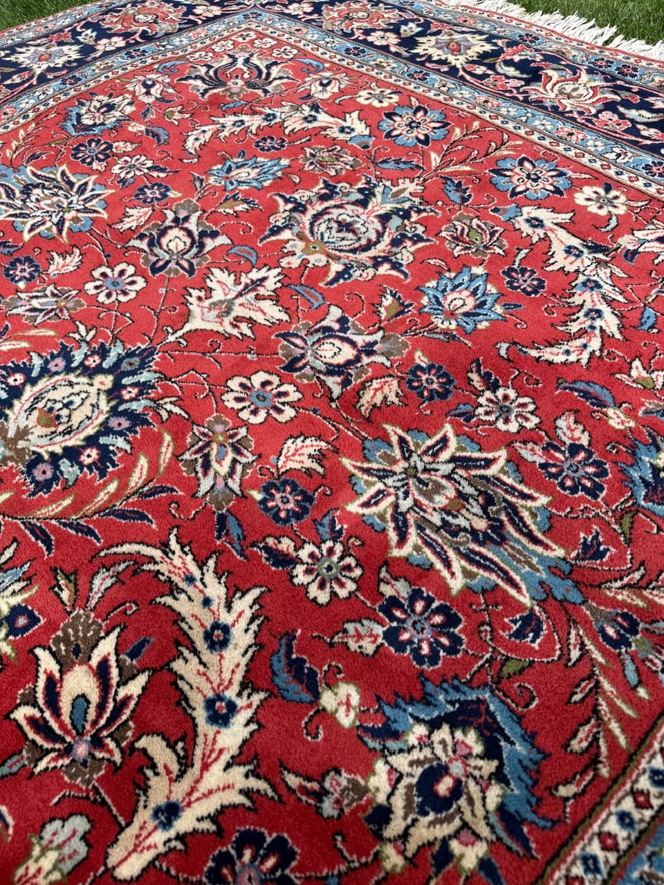 Rug Kashan, red wool, Iran - 168534