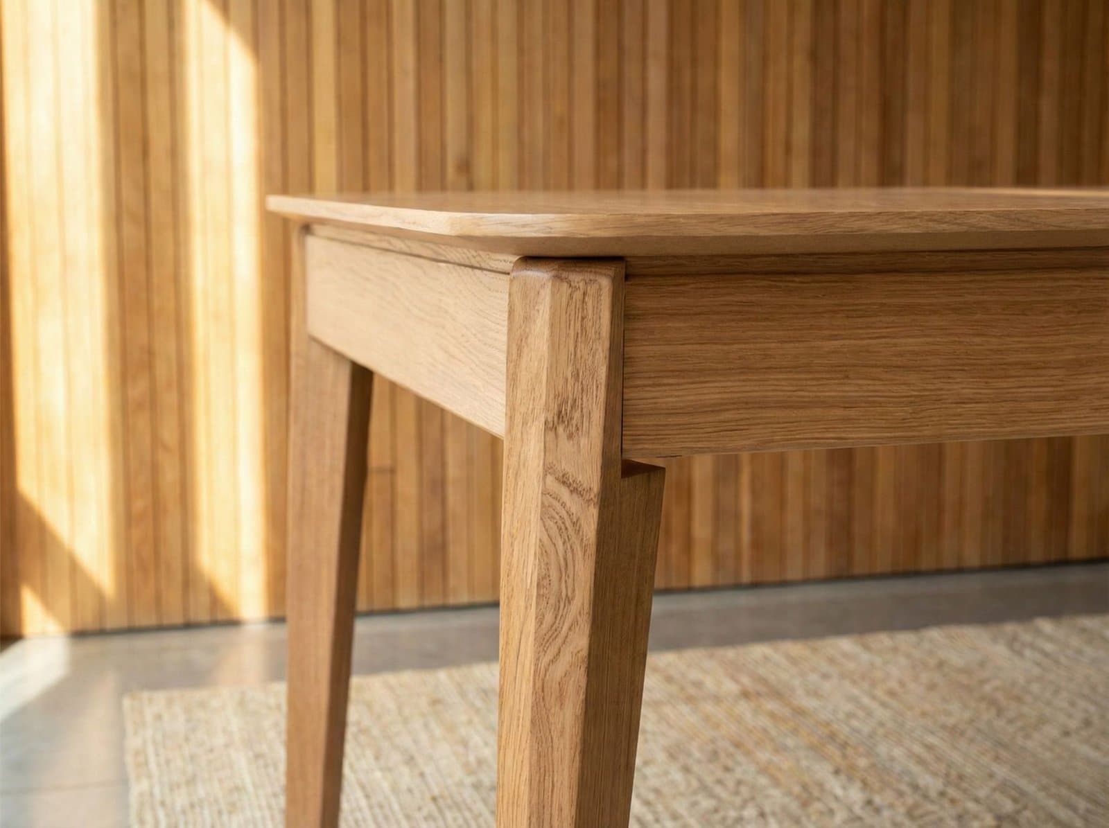 Rozkładany stół Sporo 160-210x95 lite drewno dębowe - 169227