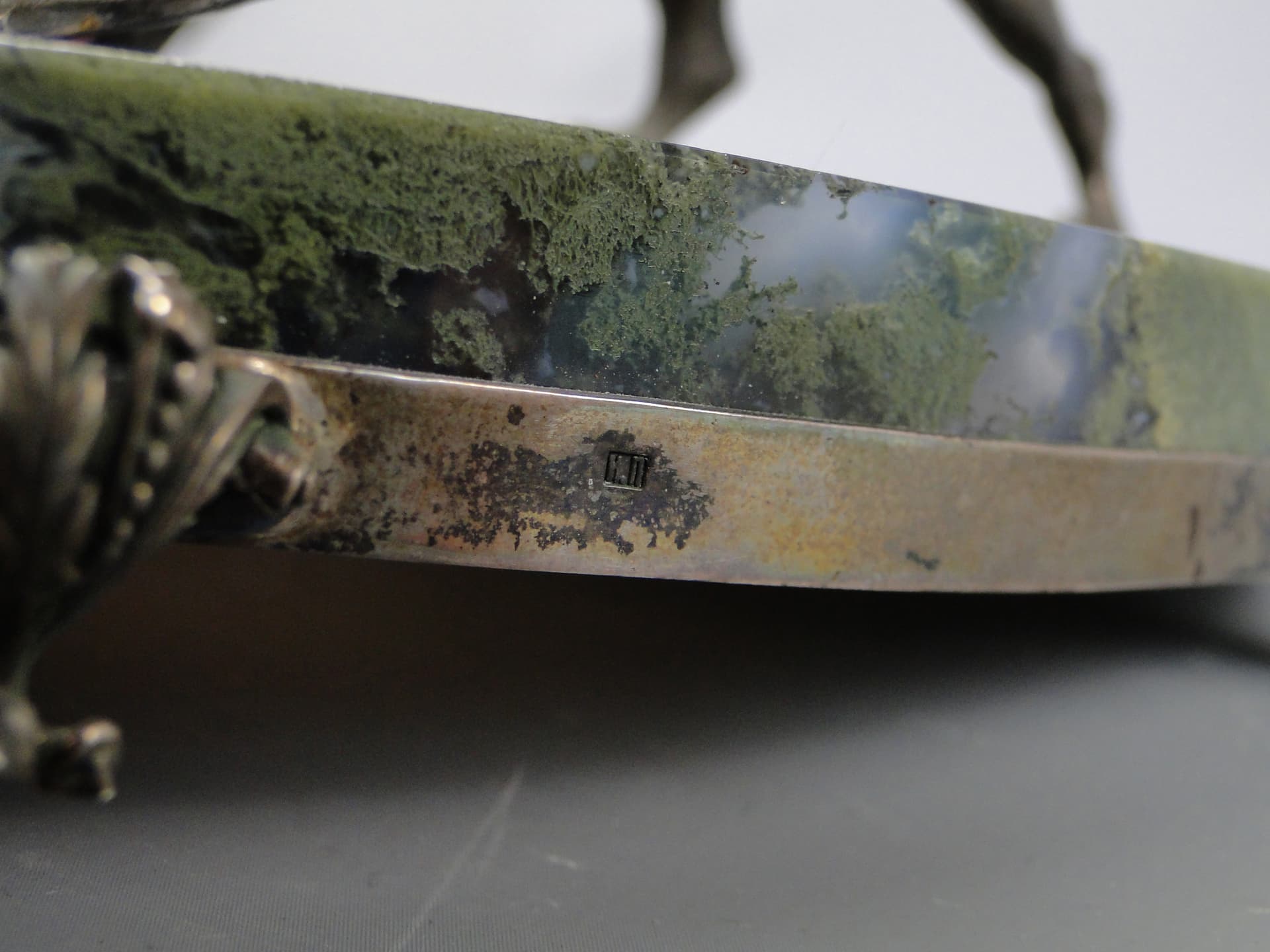 Figura psa wyżła, srebro srebrny, Rosja, początek XX w. - 168699