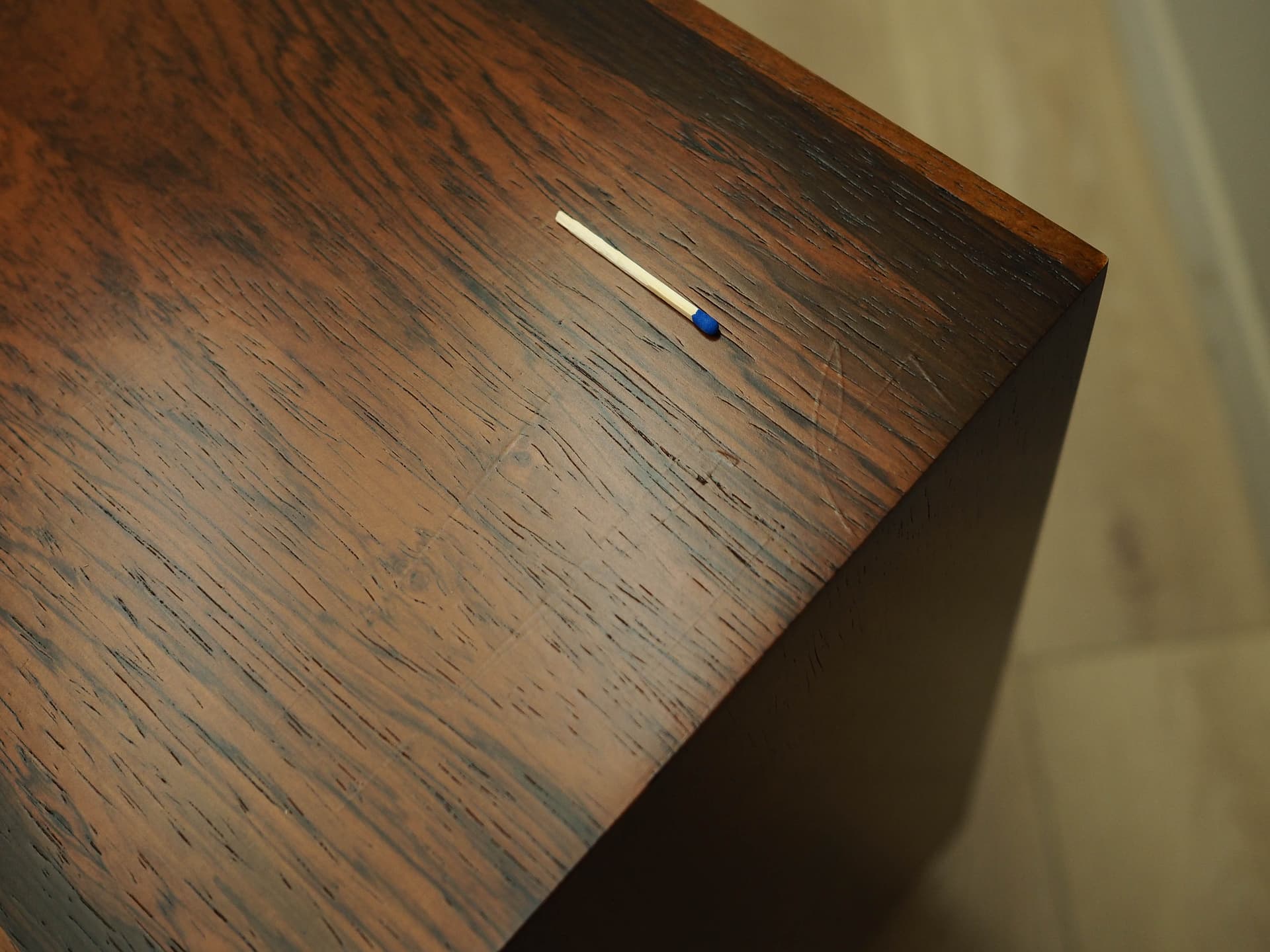 Szafka, palisander brązowy, drewno czarne, Omann Jun, Dania, lata 70. - 168792