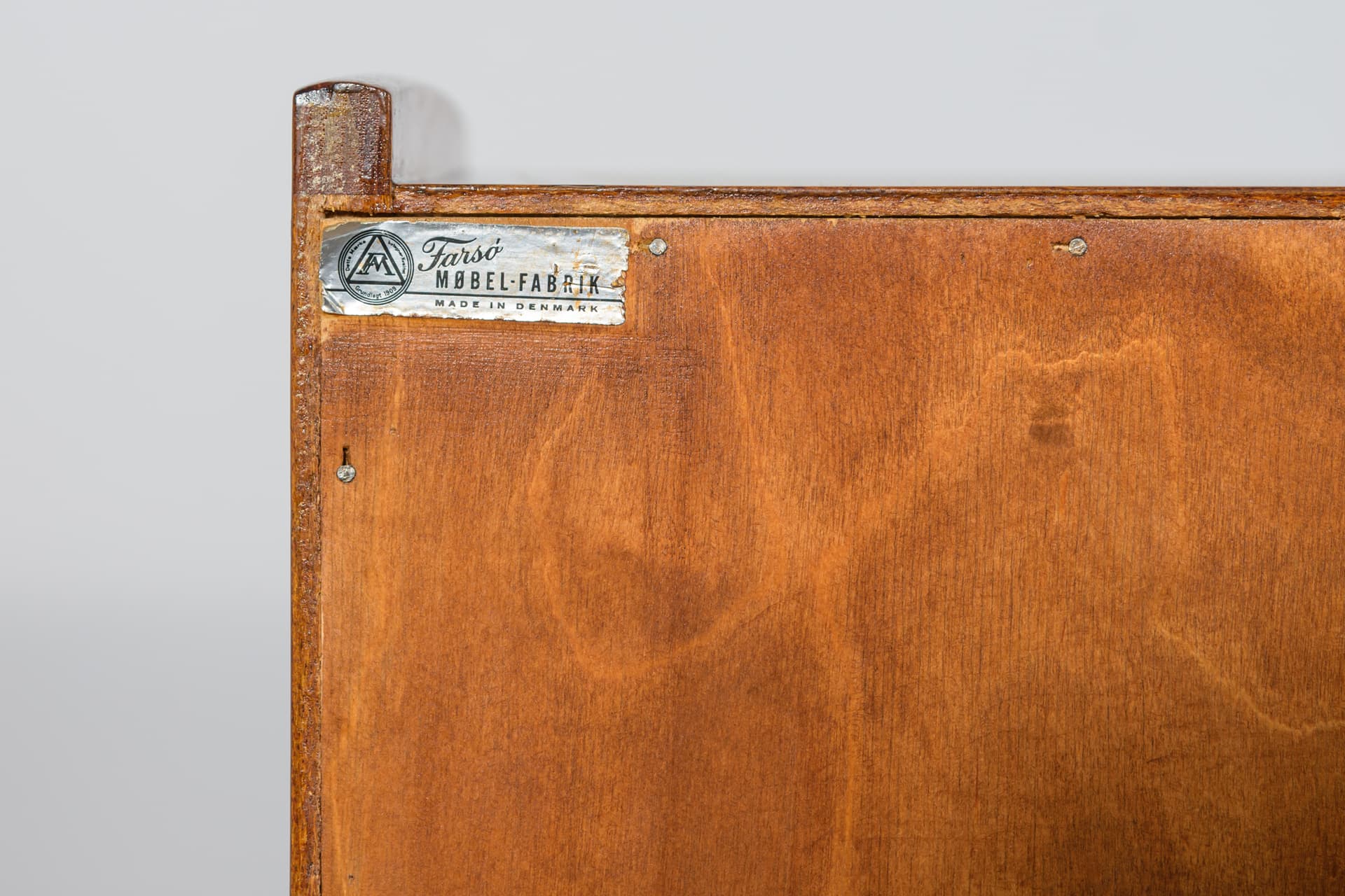 Komoda highboard, teak brązowy, Farso Mobelfabrik, Dania, lata 60. - 168810