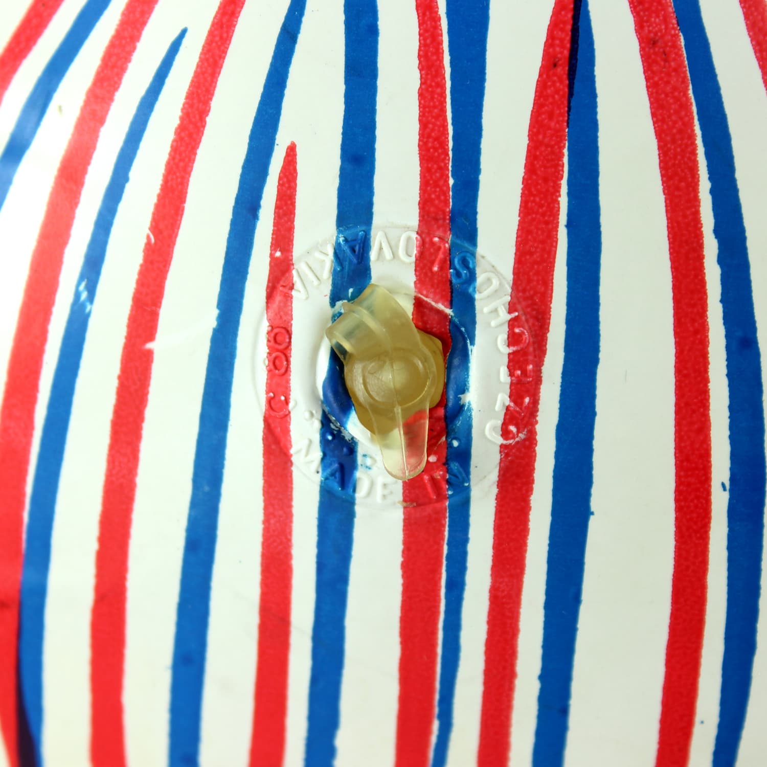 Inflatable doll, multicolor, by L. Niklová, Czechoslovakia, 1970s. - 168898