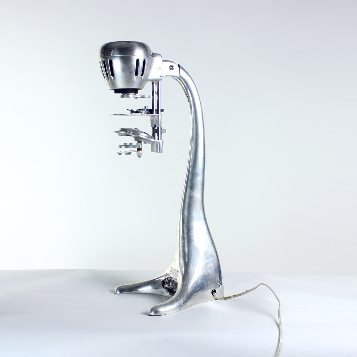 Microprojector Ken-A-Vision, silver aluminum, United Kingdom, 1950s. - 168944