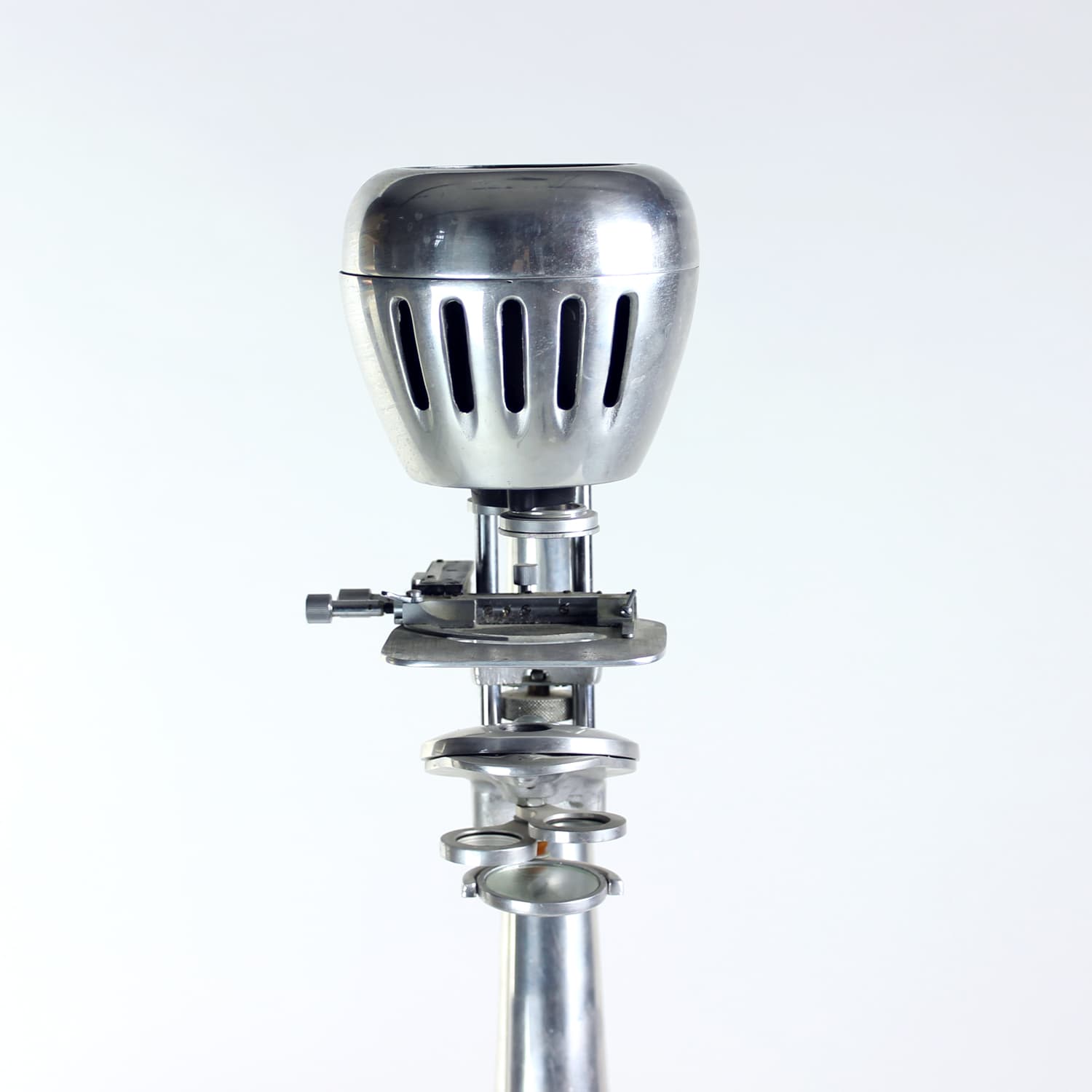 Microprojector Ken-A-Vision, silver aluminum, United Kingdom, 1950s. - 168940