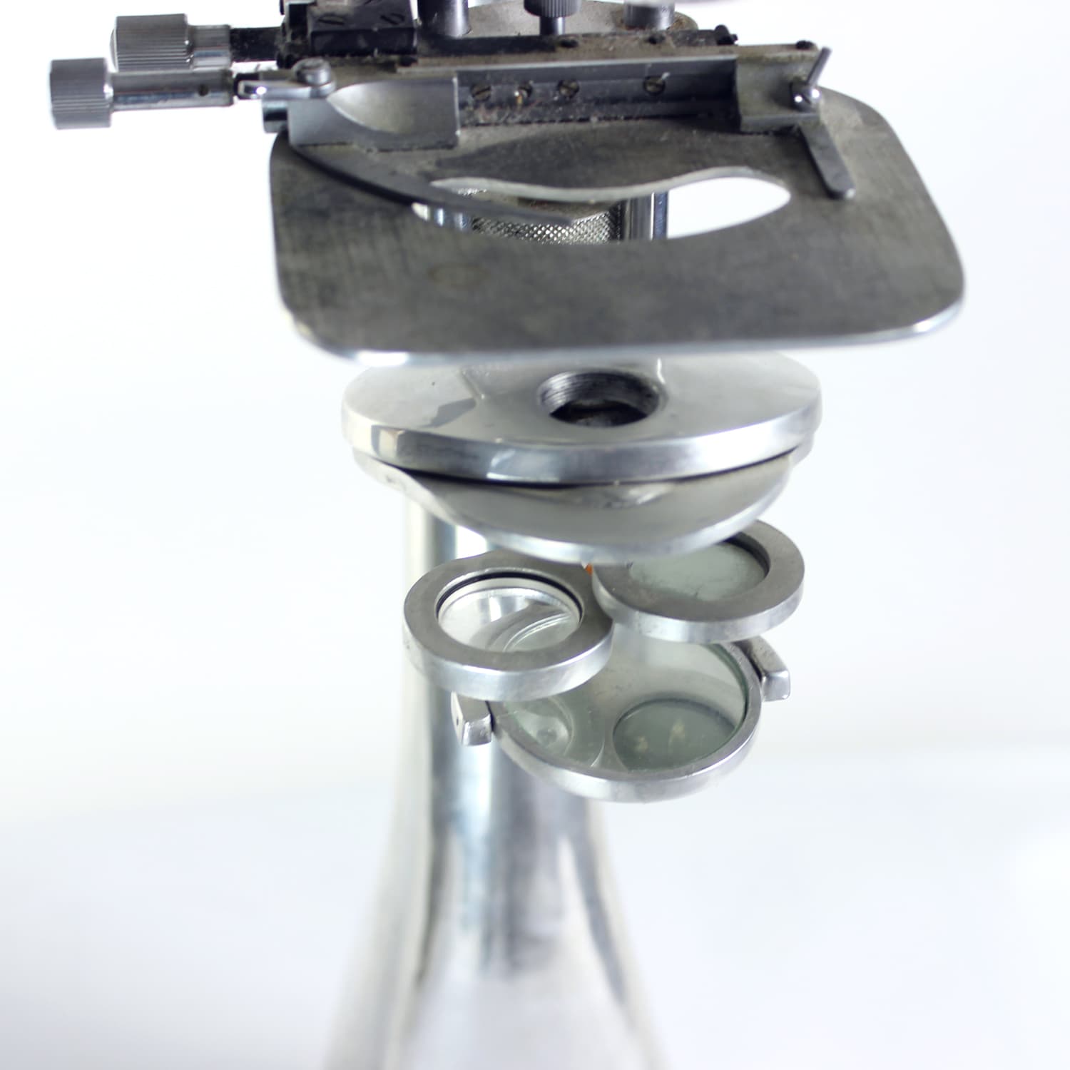 Microprojector Ken-A-Vision, silver aluminum, United Kingdom, 1950s. - 168941