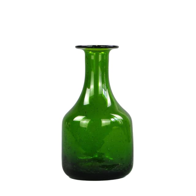 Wazon butla Antico, zielony, szkło, proj. Z. Horbowy, Polska, lata 70. - WYMIARY