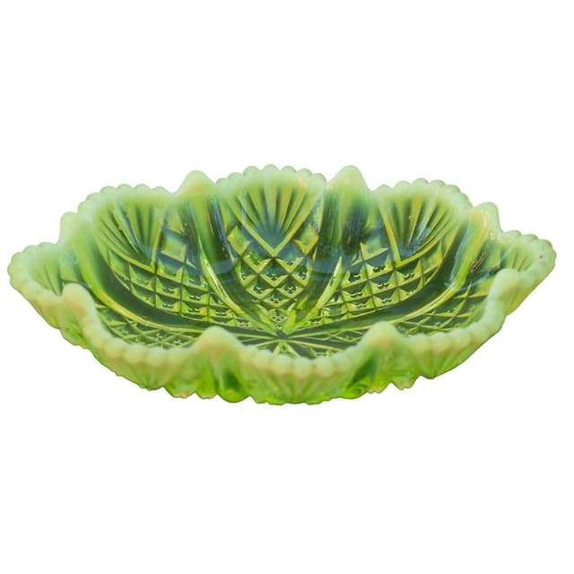 Spodeczek ze szkła uranowego, Polska - WYMIARY