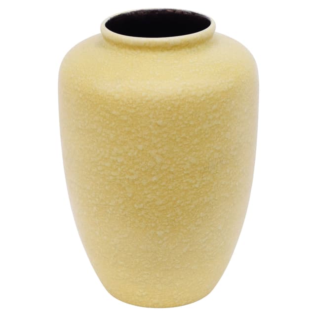 Wazon ceramiczny z żółtym szkliwieniem, Dania, lata 70. XX w. - WYMIARY