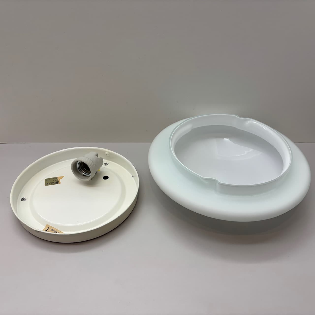 Plafon Brilliant, biały, Niemcy, lata 80. - 169431