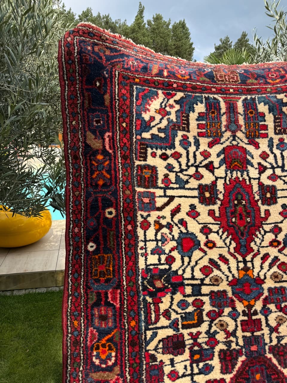 Runner Hamadan, multicolor wool, Iran - 169483