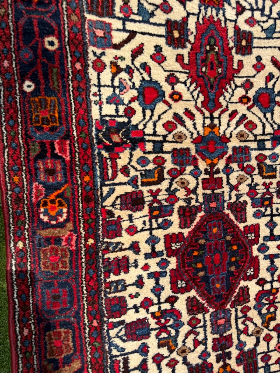 Runner Hamadan, multicolor wool, Iran - 169477