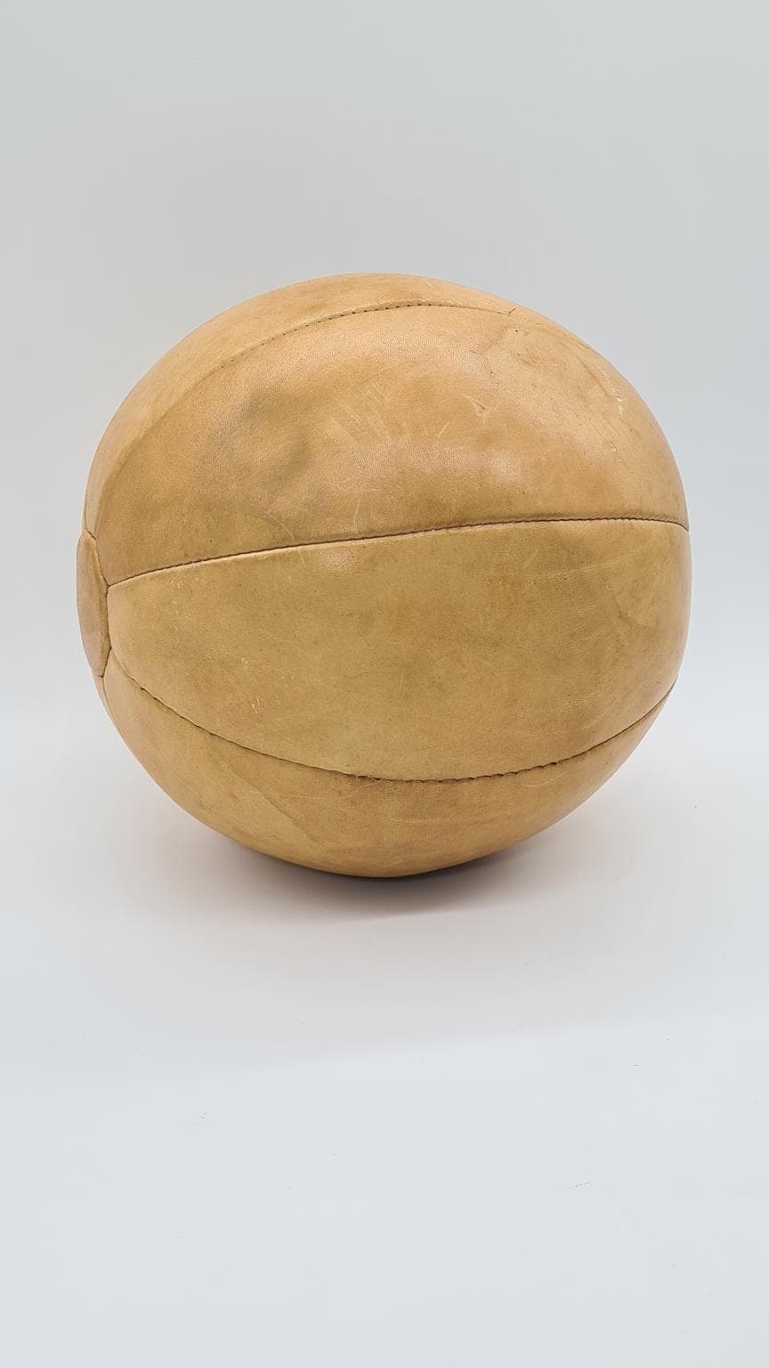 Skórzana piłka lekarska 2 kg, Jiller, lata 50. - 169503