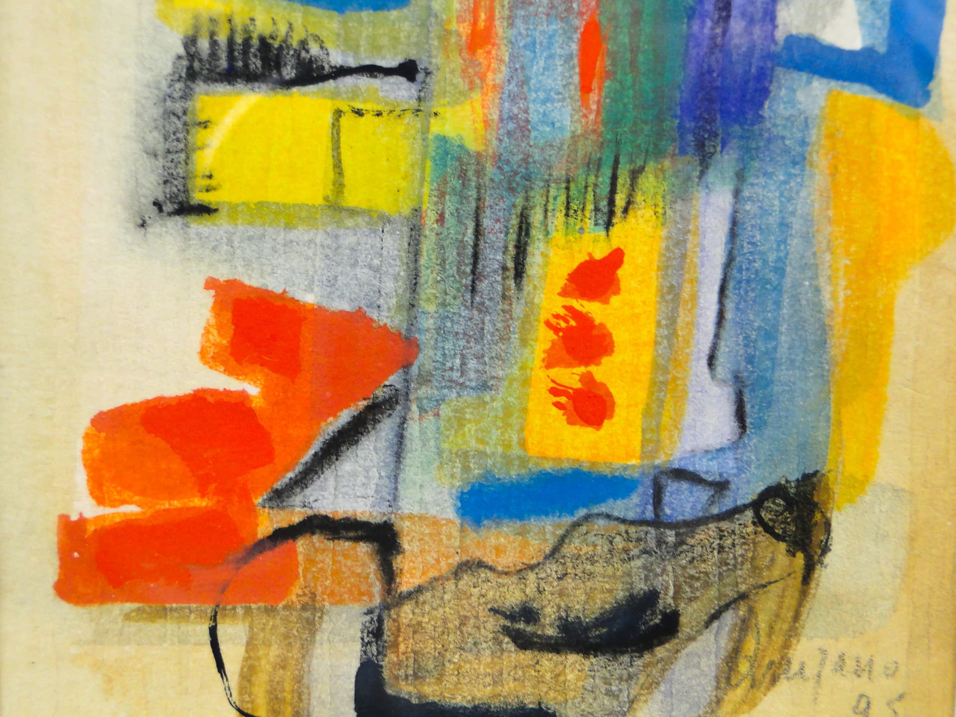 Litografia architektoniczna, monochromatyczna, papier, Niemcy, XIX w. - 169694