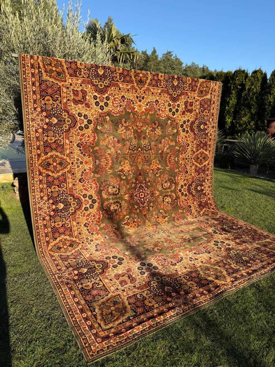 Rug Kashmiri Persian, multicolor wool, Germany - 169923