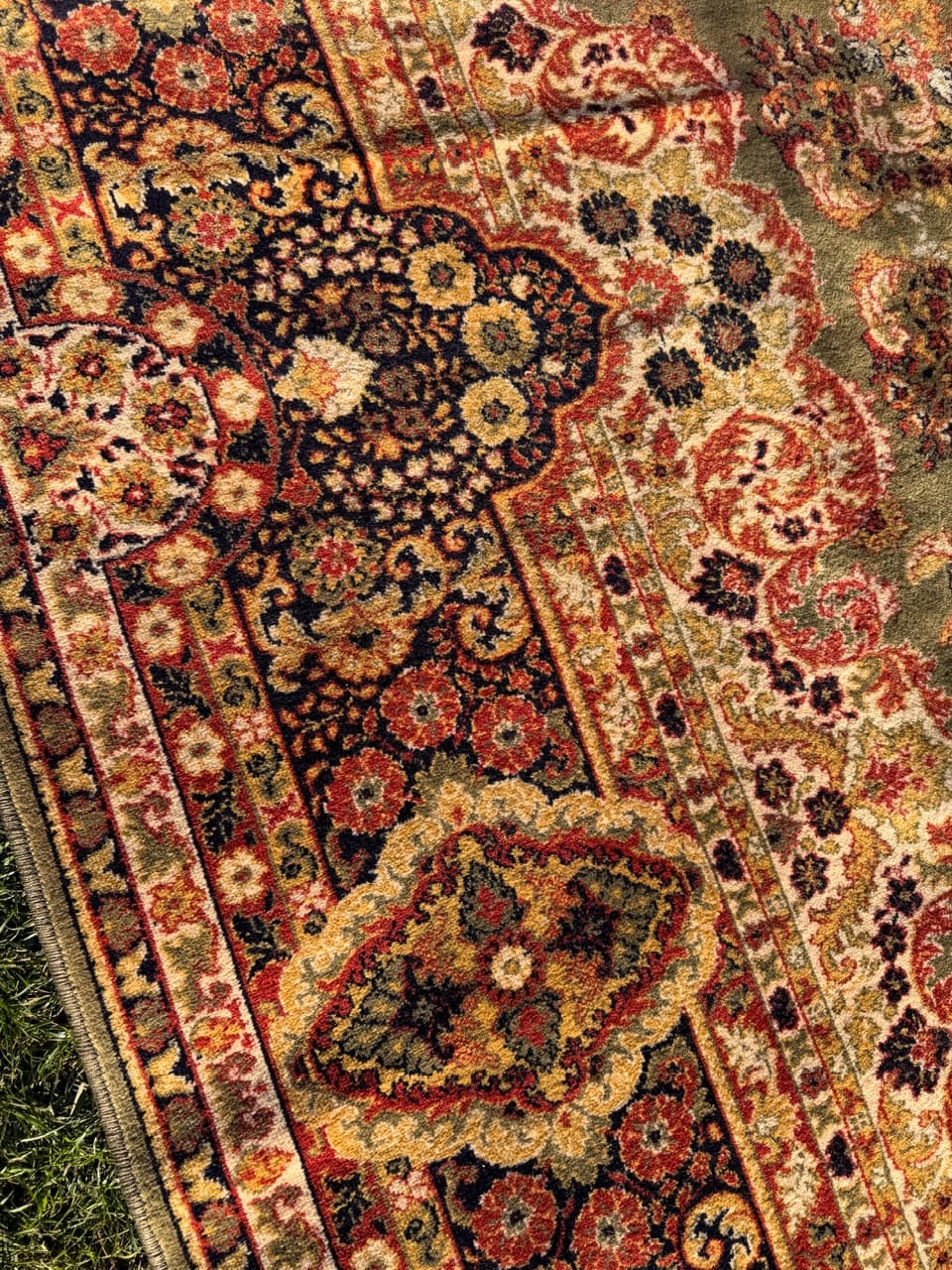 Rug Kashmiri Persian, multicolor wool, Germany - 169935