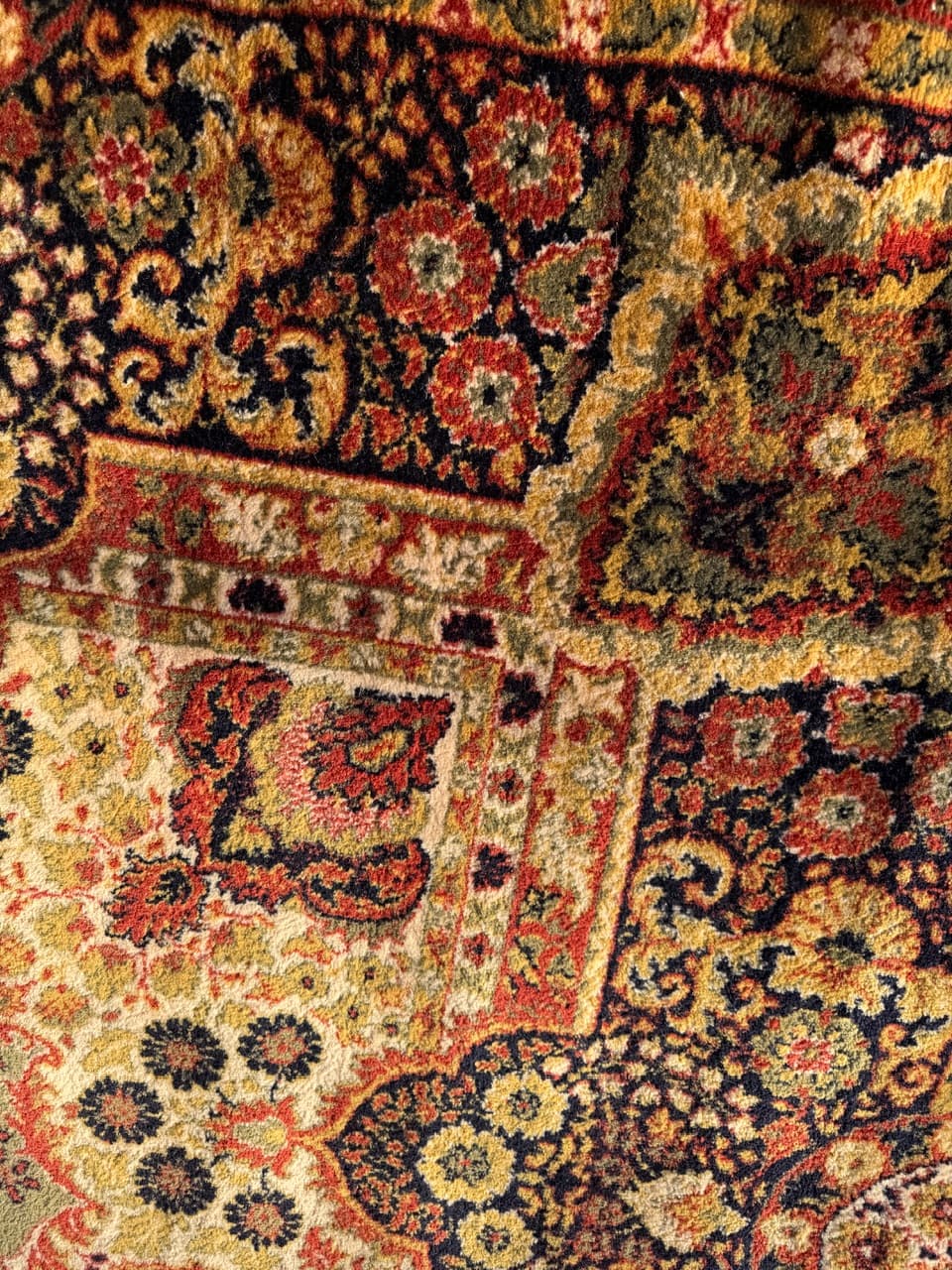 Rug Kashmiri Persian, multicolor wool, Germany - 169933