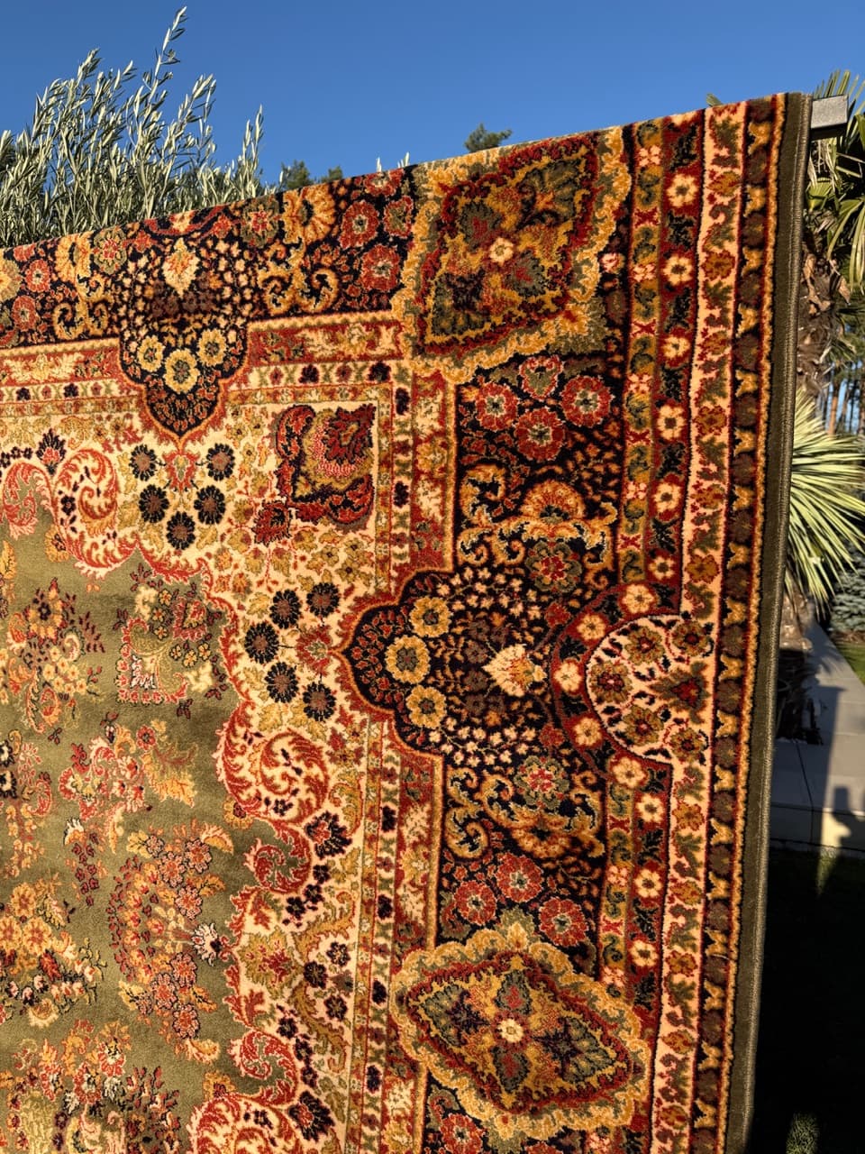 Rug Kashmiri Persian, multicolor wool, Germany - 169928