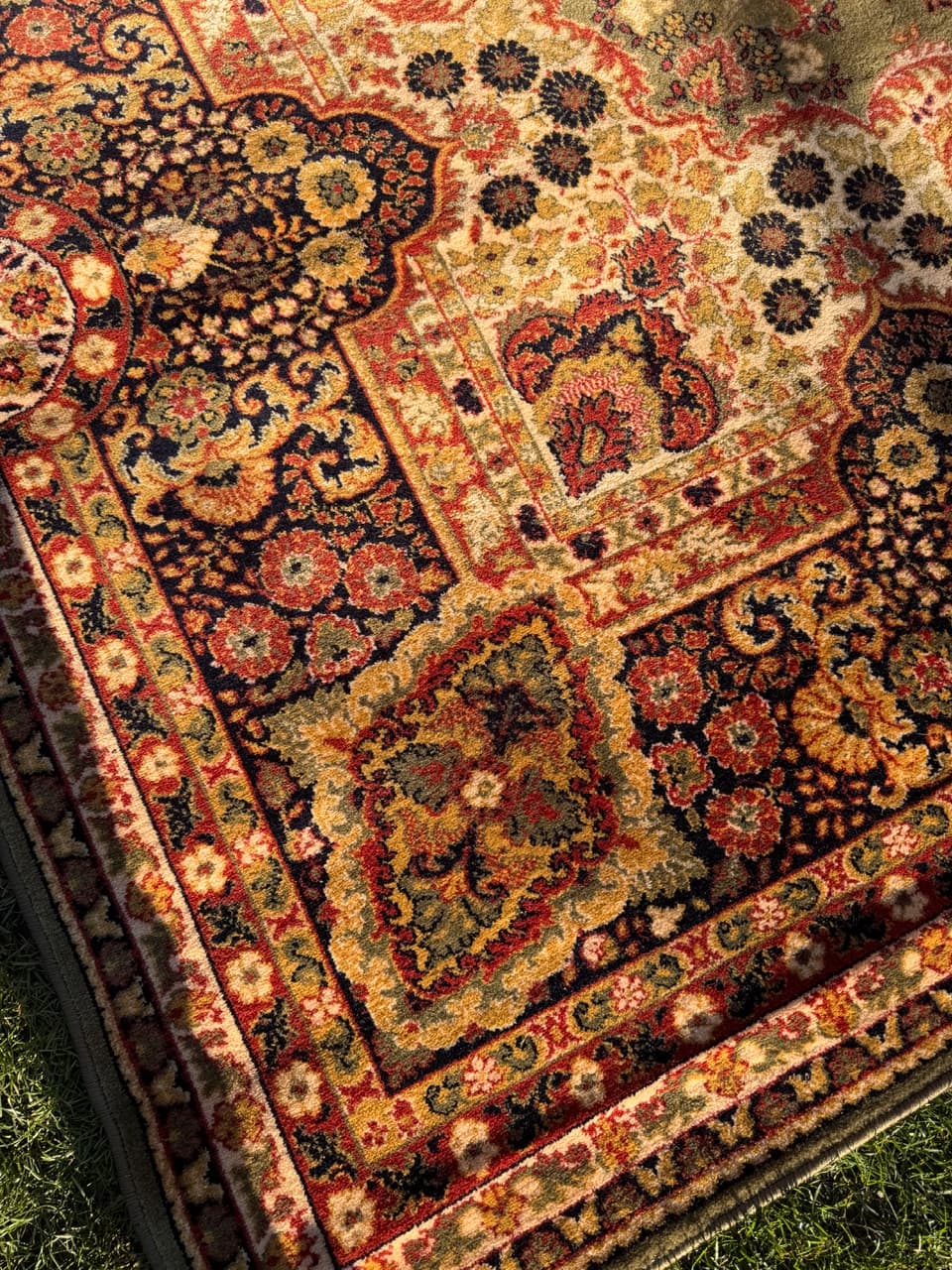 Rug Kashmiri Persian, multicolor wool, Germany - 169925