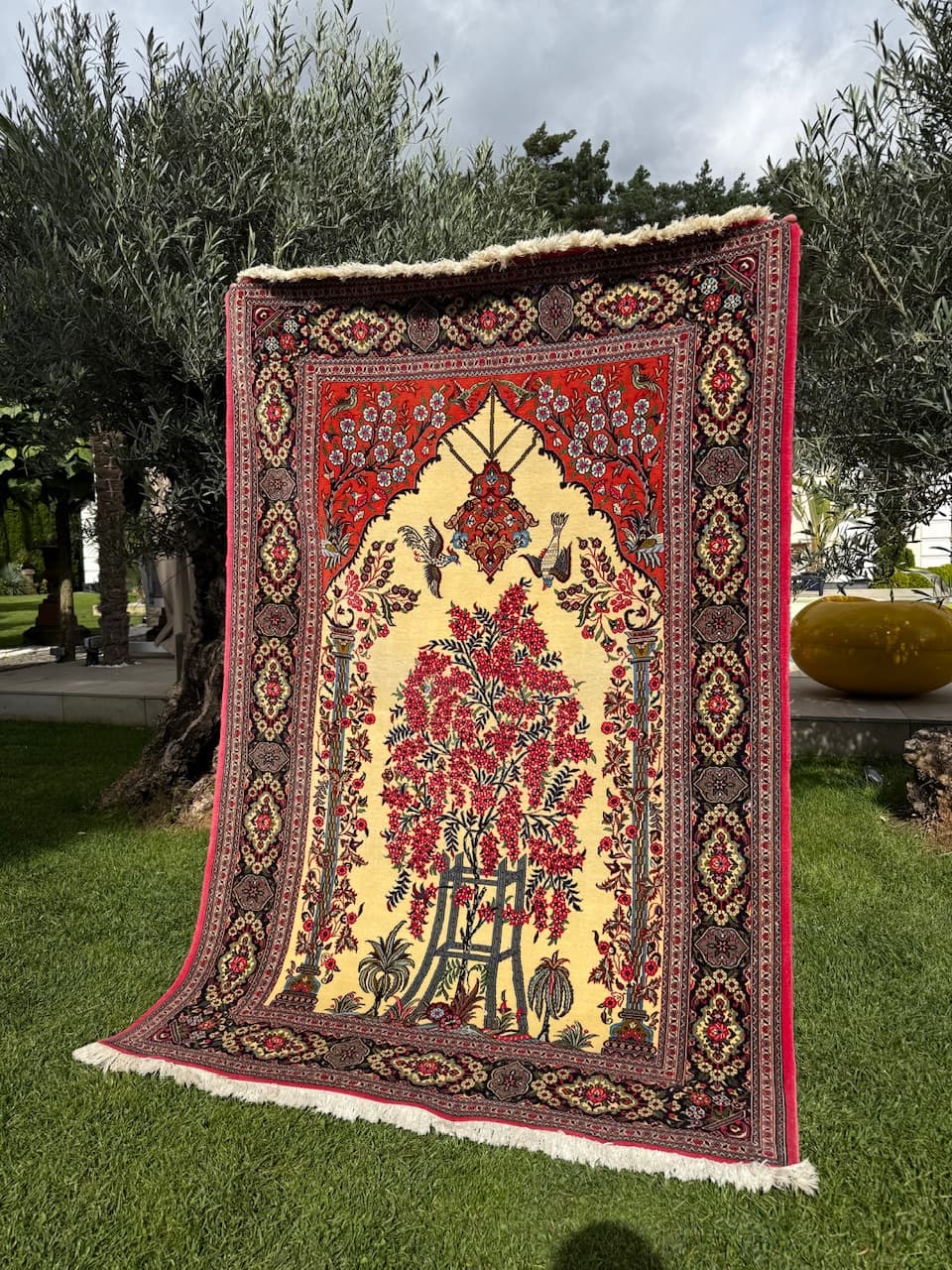 Rug Ghoum, multicolor wool, Iran - 169970