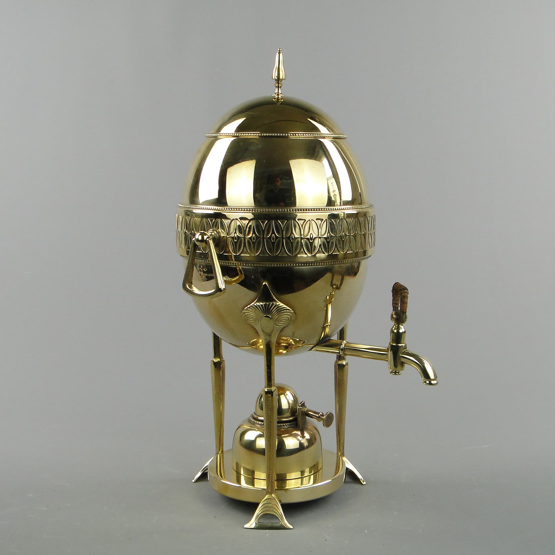 Buliera secesyjna, złoty mosiądz, WMF, Niemcy, początek XX w. - 170169