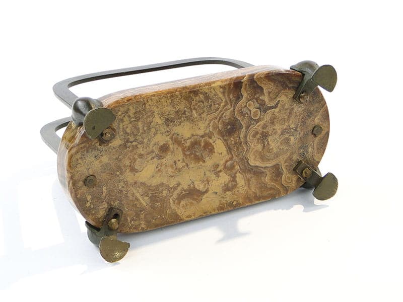 Listownik Art Deco, marmur i brąz 1920 - 170295