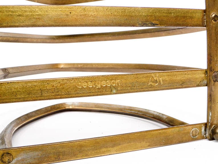 Listownik z brązu w stylu gotyckim, Austria XIX w - 170304