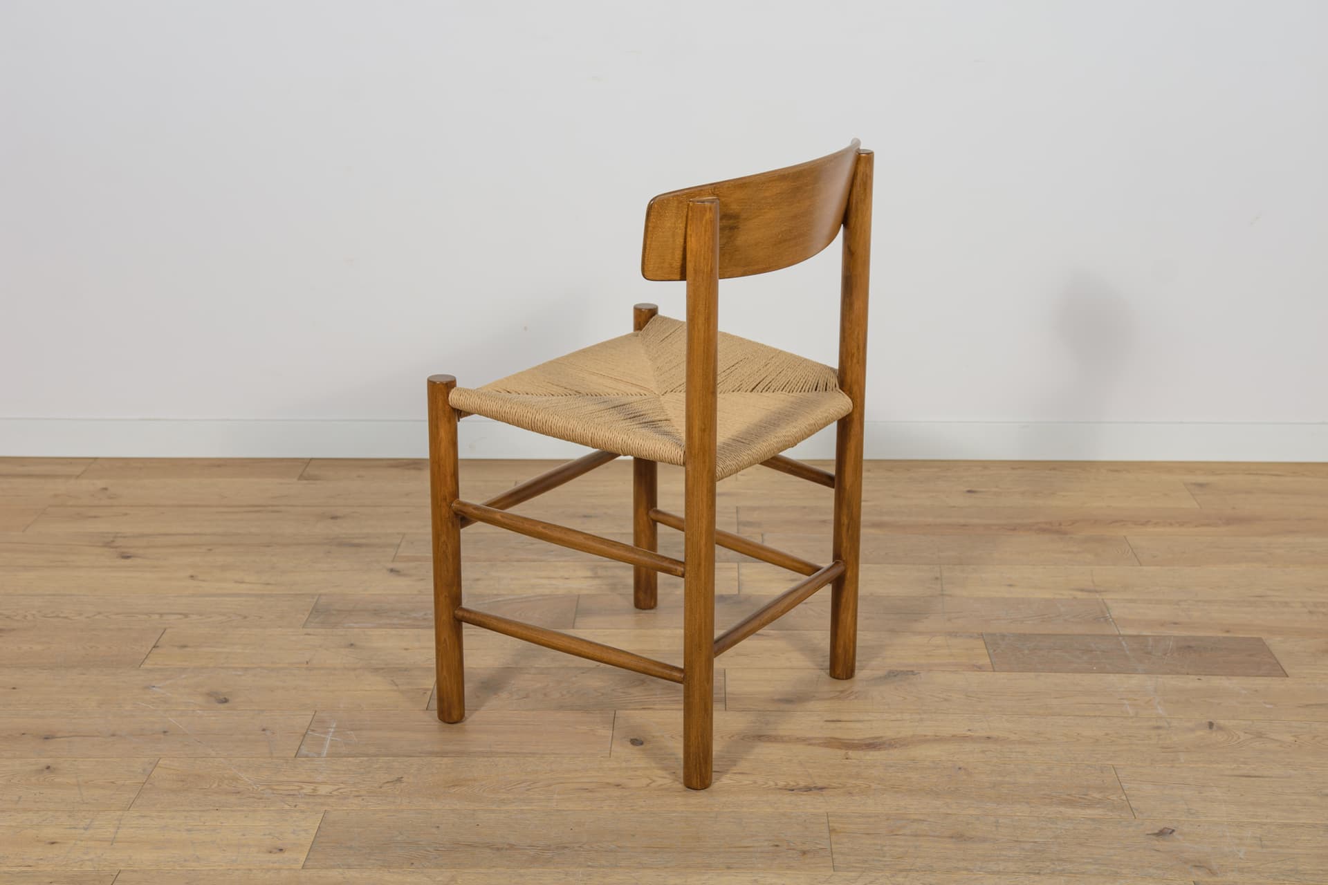 Komplet sześciu krzeseł J39, buk brąz jasny, proj. B. Mogensen, Dania, lata 60. - 170317