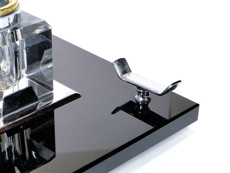 Gabinetowy kałamarz Art Deco z listownikiem, lata 20 Polska - 170350