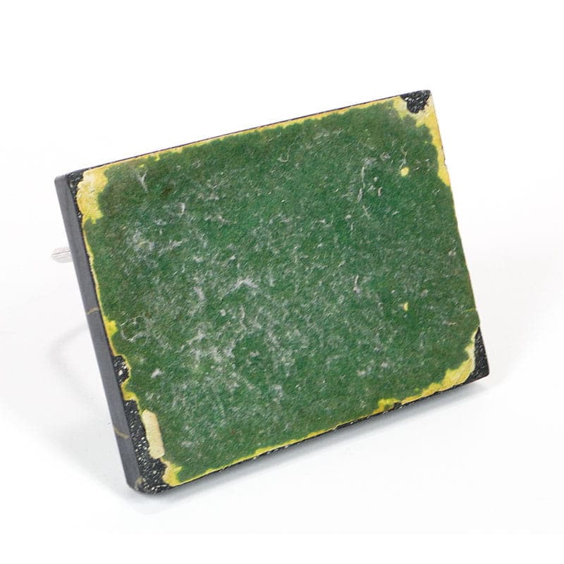 Listownik Art Deco lata 20 XX w marmur i biały metal - 170359