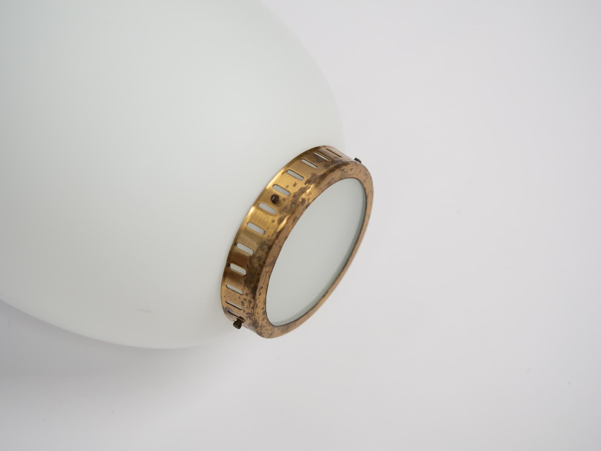 Copper Aluminum Pendant Lamp, by B. Nordsted for Lyskaer, Denmark, 1980s - 170527