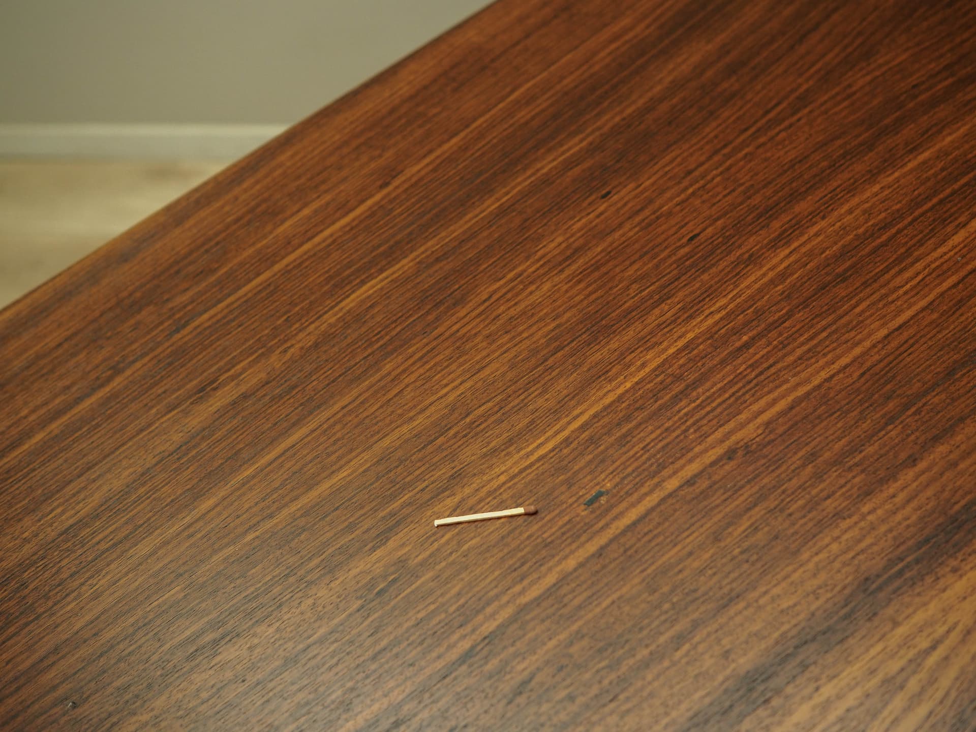 Desk, brown rosewood, black steel, by I. & L. Parisi, MIM Roma, Italy, 1970s. - 170832