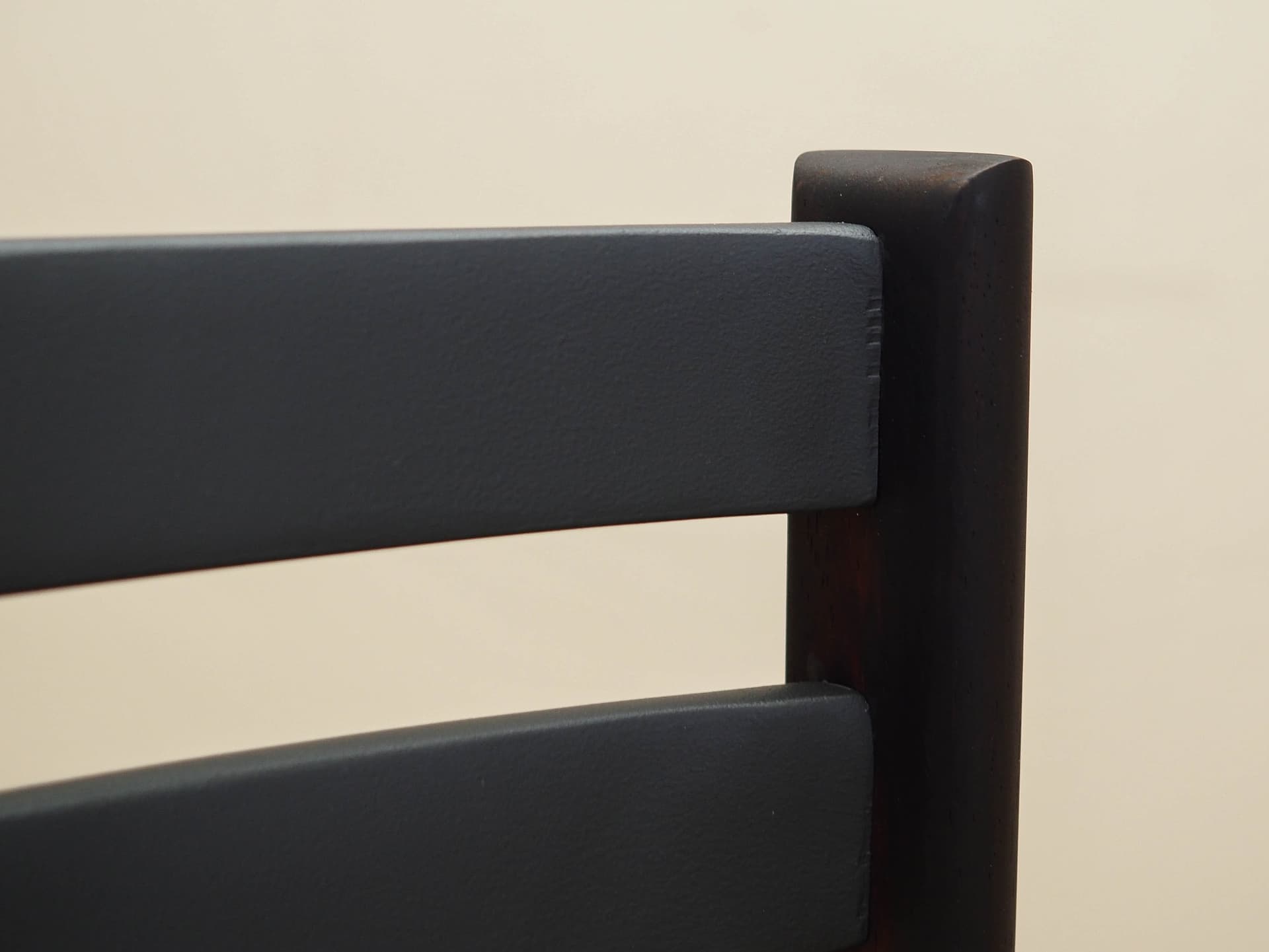 Set of two chairs, dark brown rosewood, Denmark, 1970s. - 170863