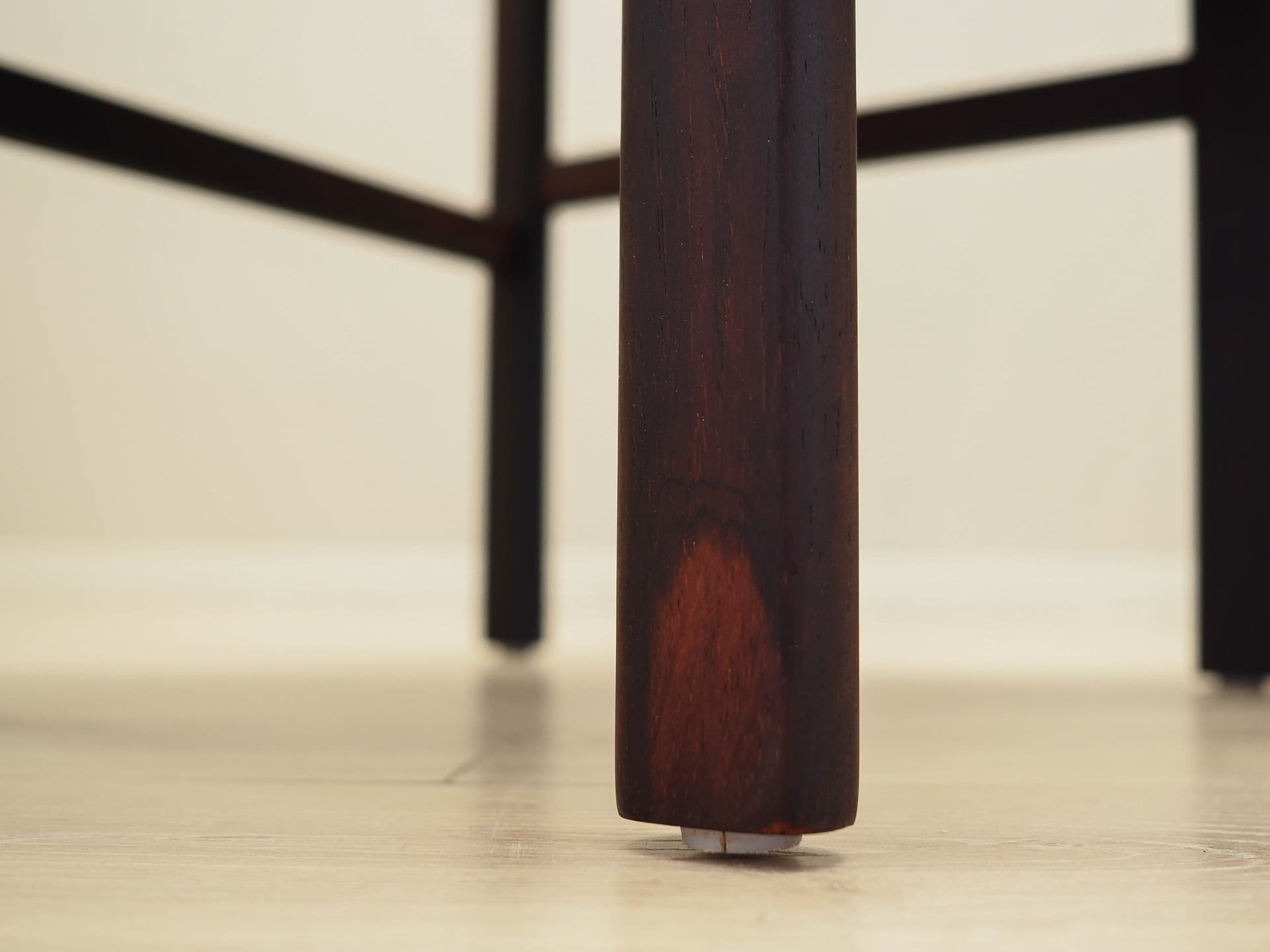 Set of two chairs, dark brown rosewood, Denmark, 1970s. - 170860