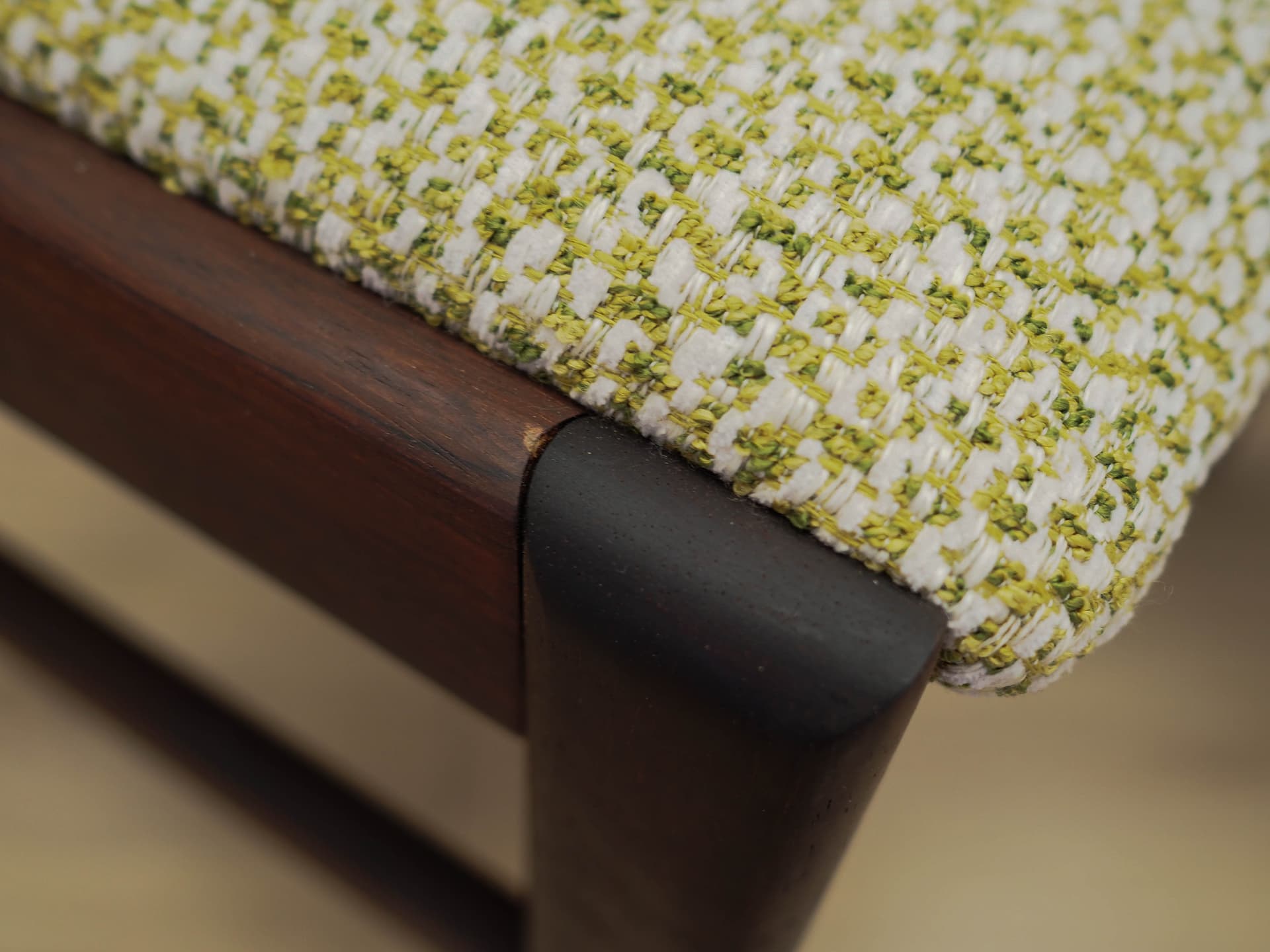 Set of two chairs, dark brown rosewood, Denmark, 1970s. - 170861