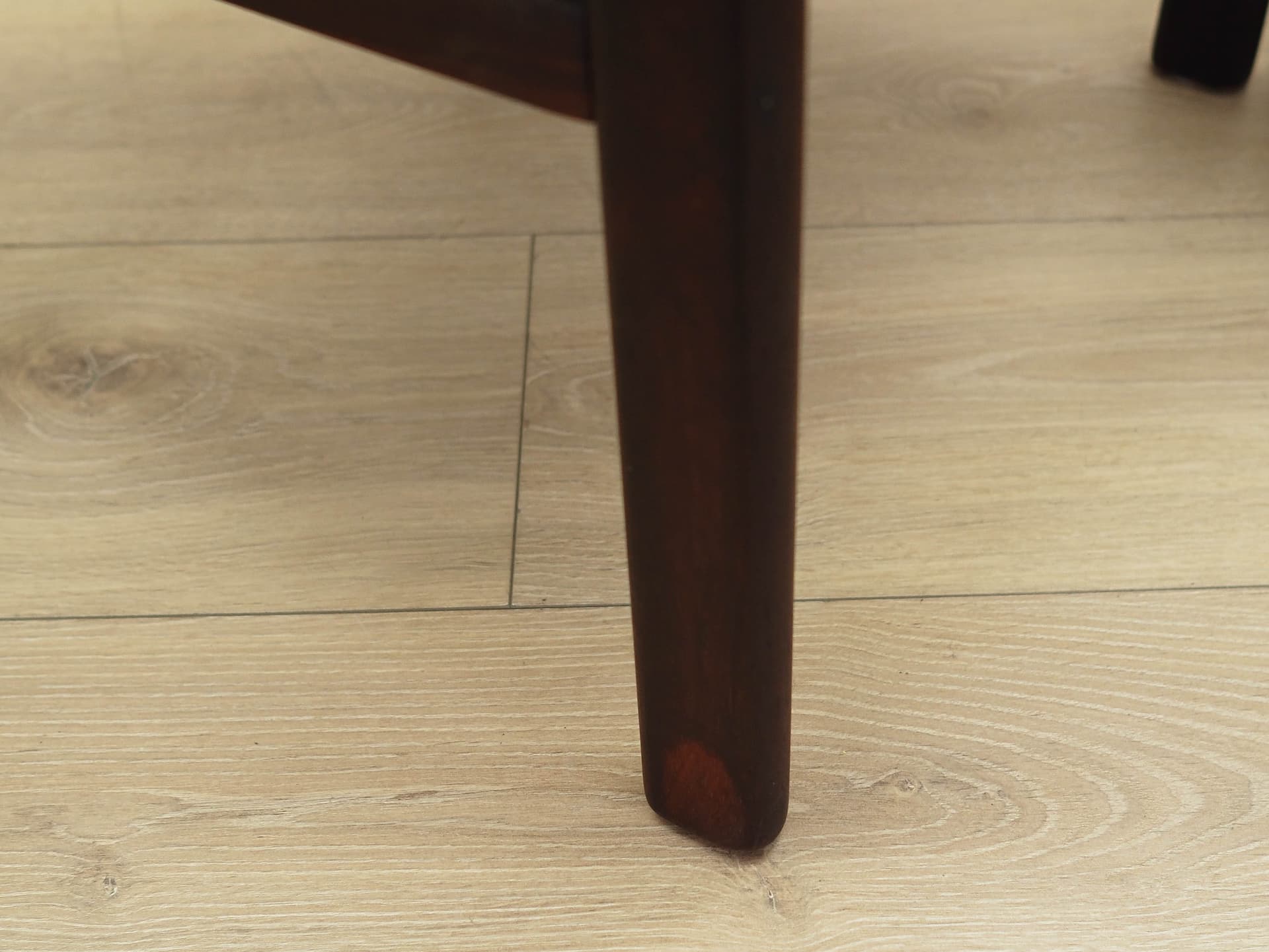 Set of two chairs, dark brown rosewood, Denmark, 1970s. - 170862