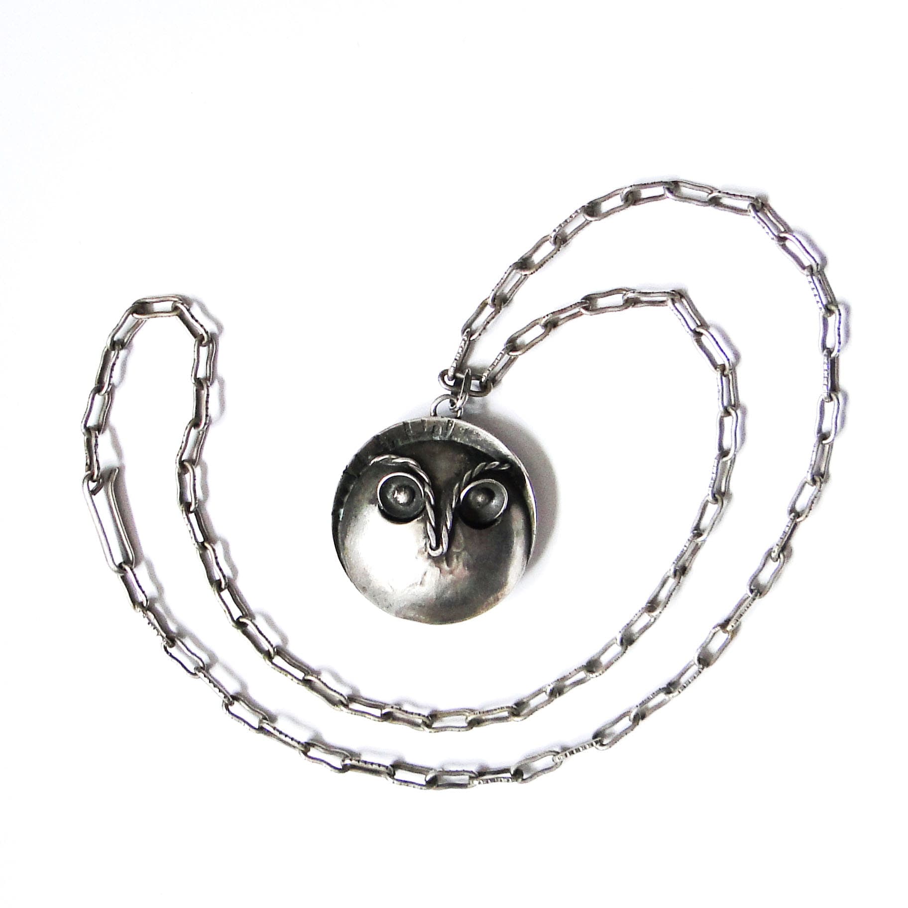 Naszyjnik z sową, Orno, Warszawa lata 60.