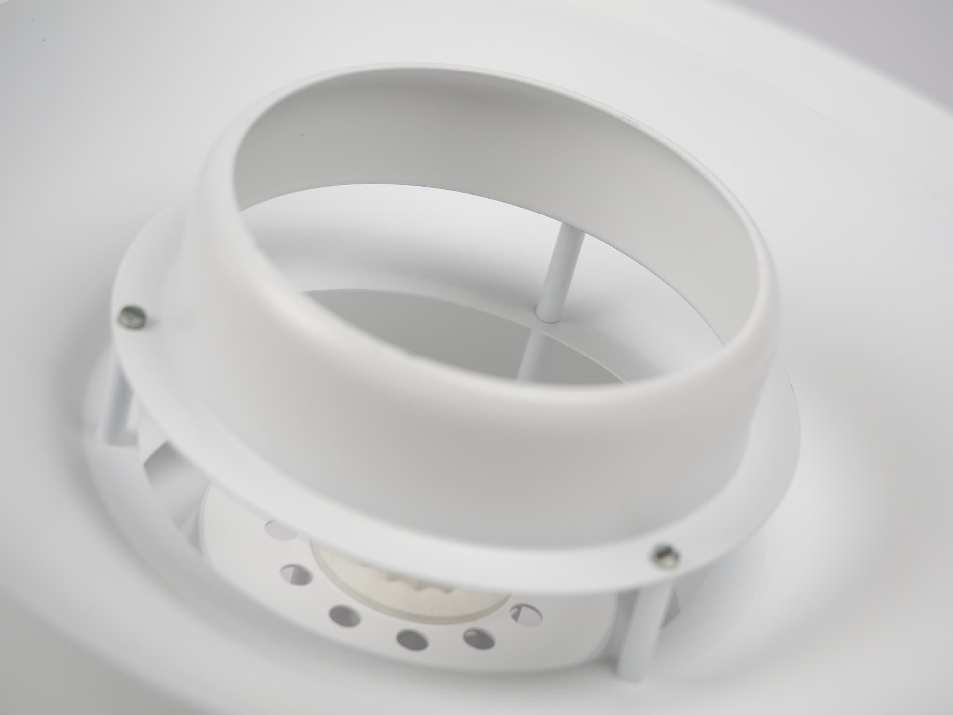 Golden Aluminum Verona Pendant Lamp, by K. Wiborg for Jeka, Denmark, 1980s - 171356