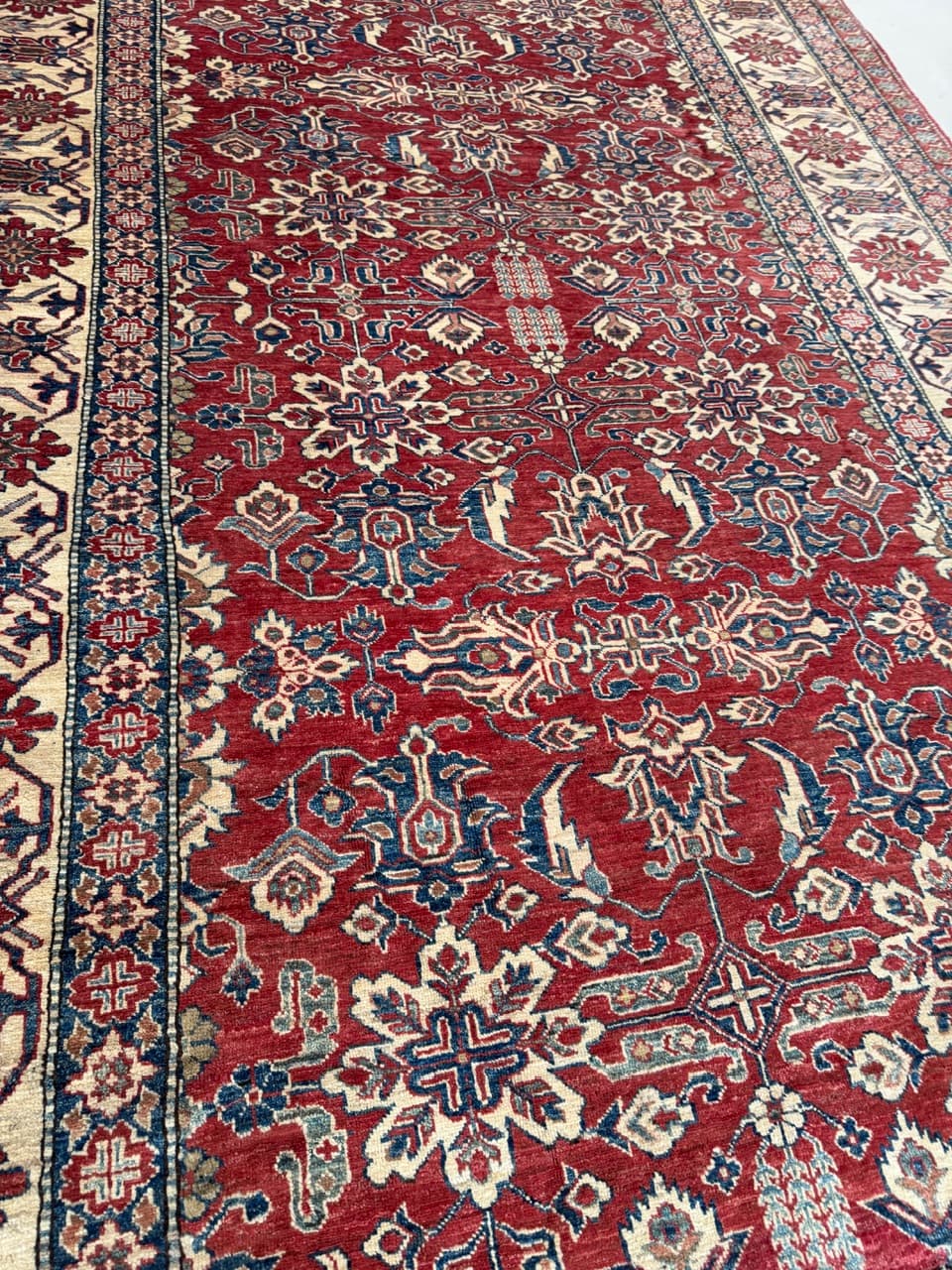 Dywan Ziegler, czerwony, wełna, Pakistan - 171368