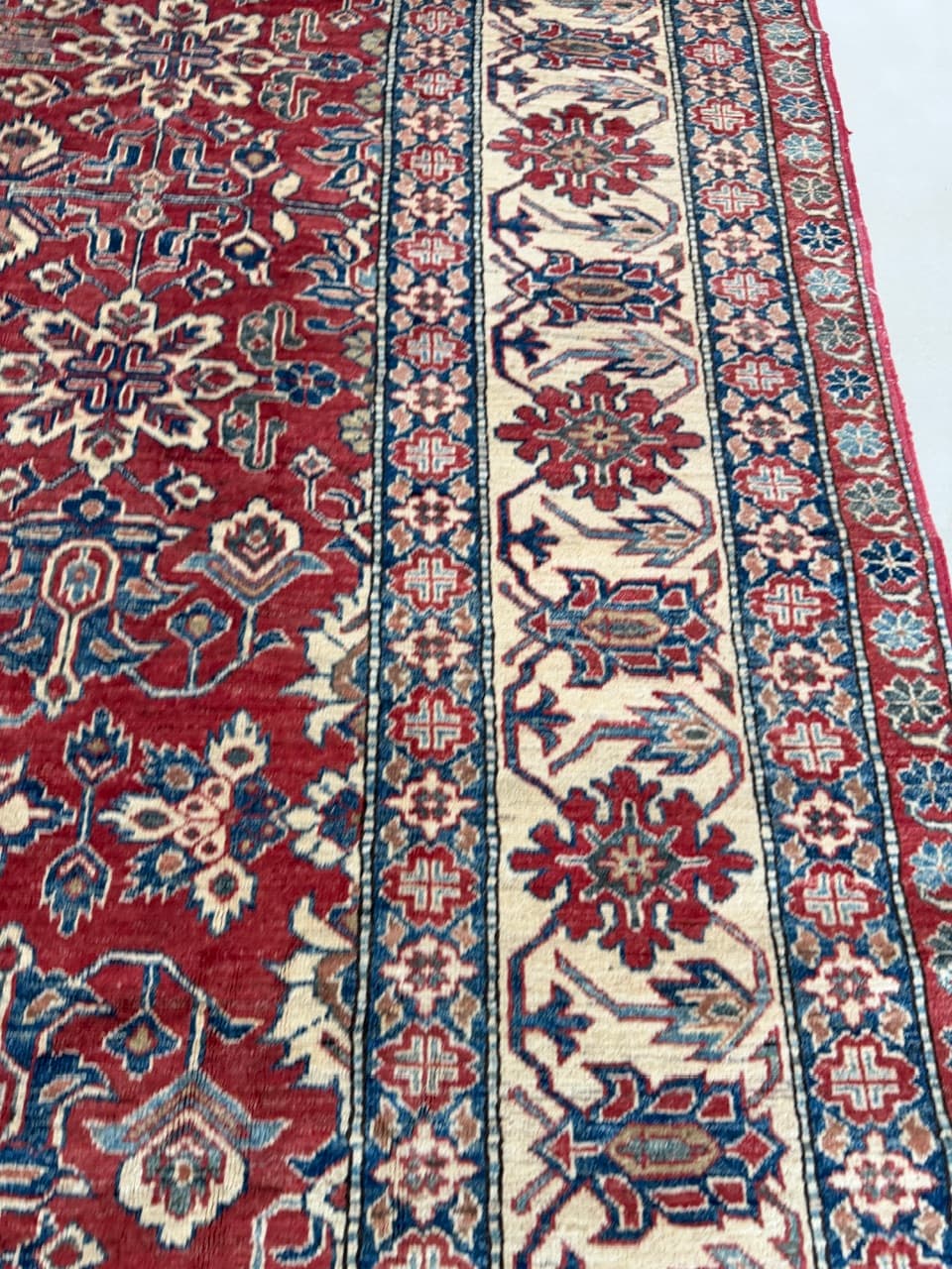 Dywan Ziegler, czerwony, wełna, Pakistan - 171372