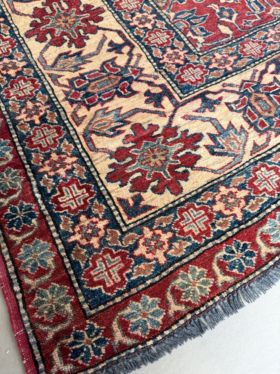 Dywan Ziegler, czerwony, wełna, Pakistan - 171365