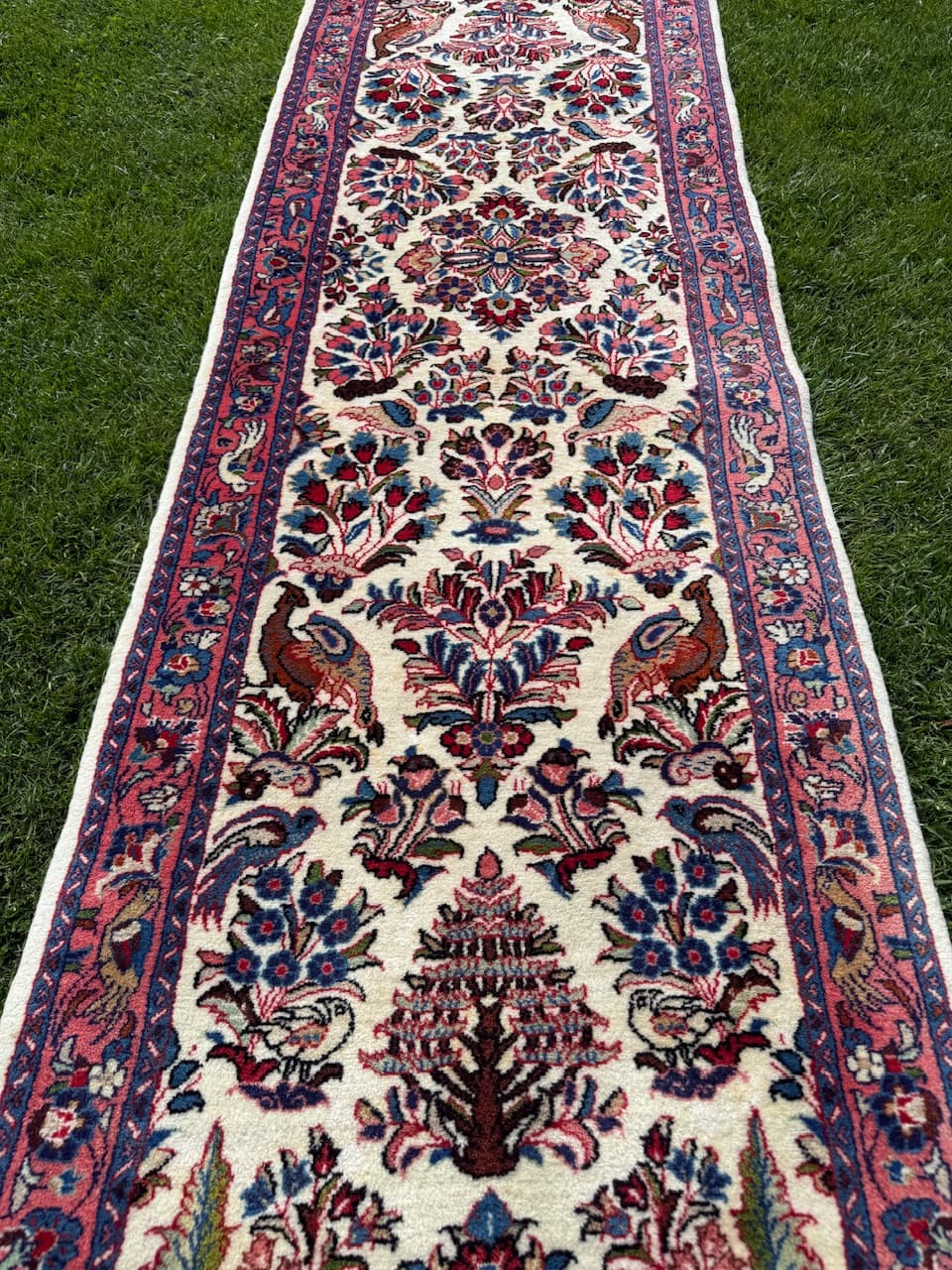 Chodnik Goum, kość słoniowa, wełna, Iran - 171410