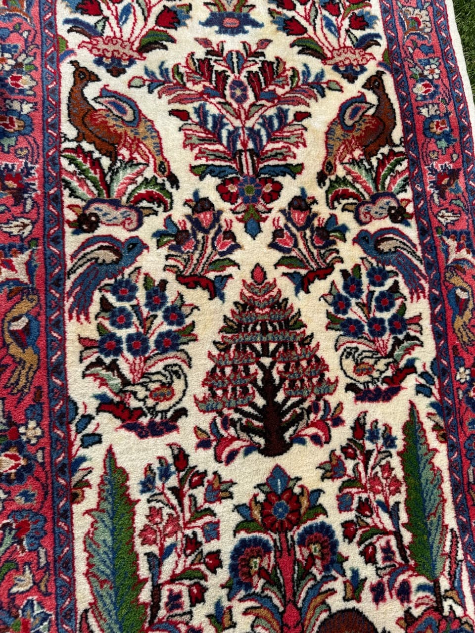 Chodnik Goum, kość słoniowa, wełna, Iran - 171405