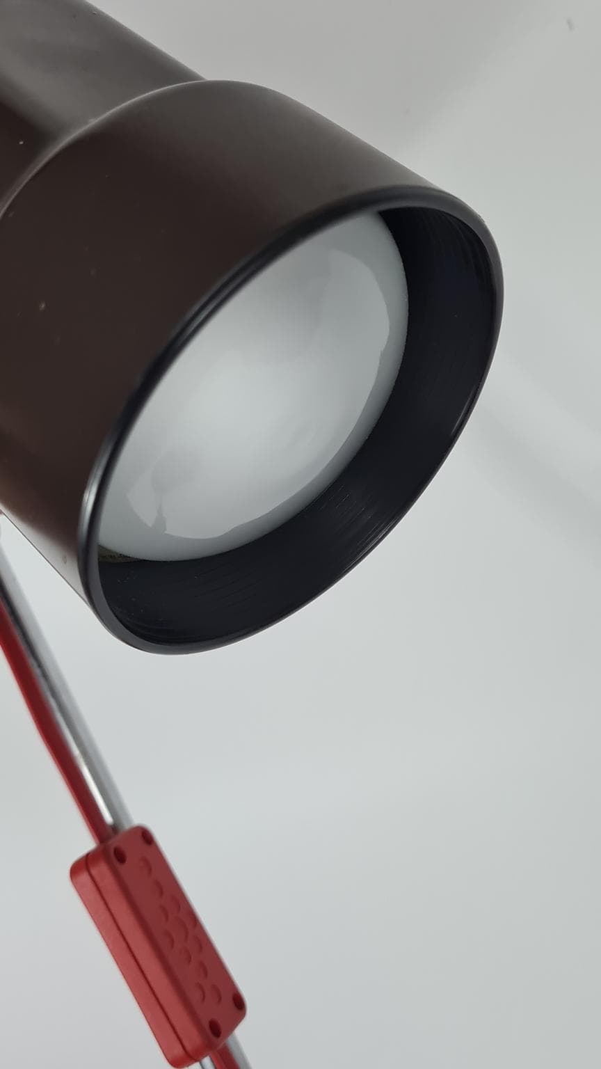 Lampa podłogowa z ruchomym reflektorem w stylu vintage, lata 70 - 171446