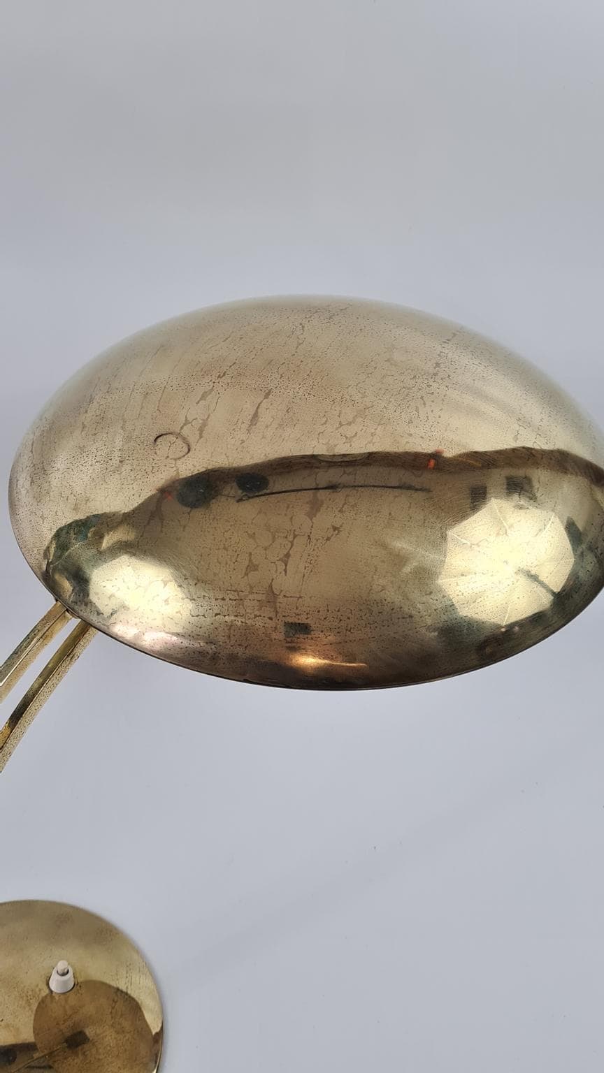 Lampa biurkowa Kaiser Idell Brass Christian Dell Niemcy - 171470