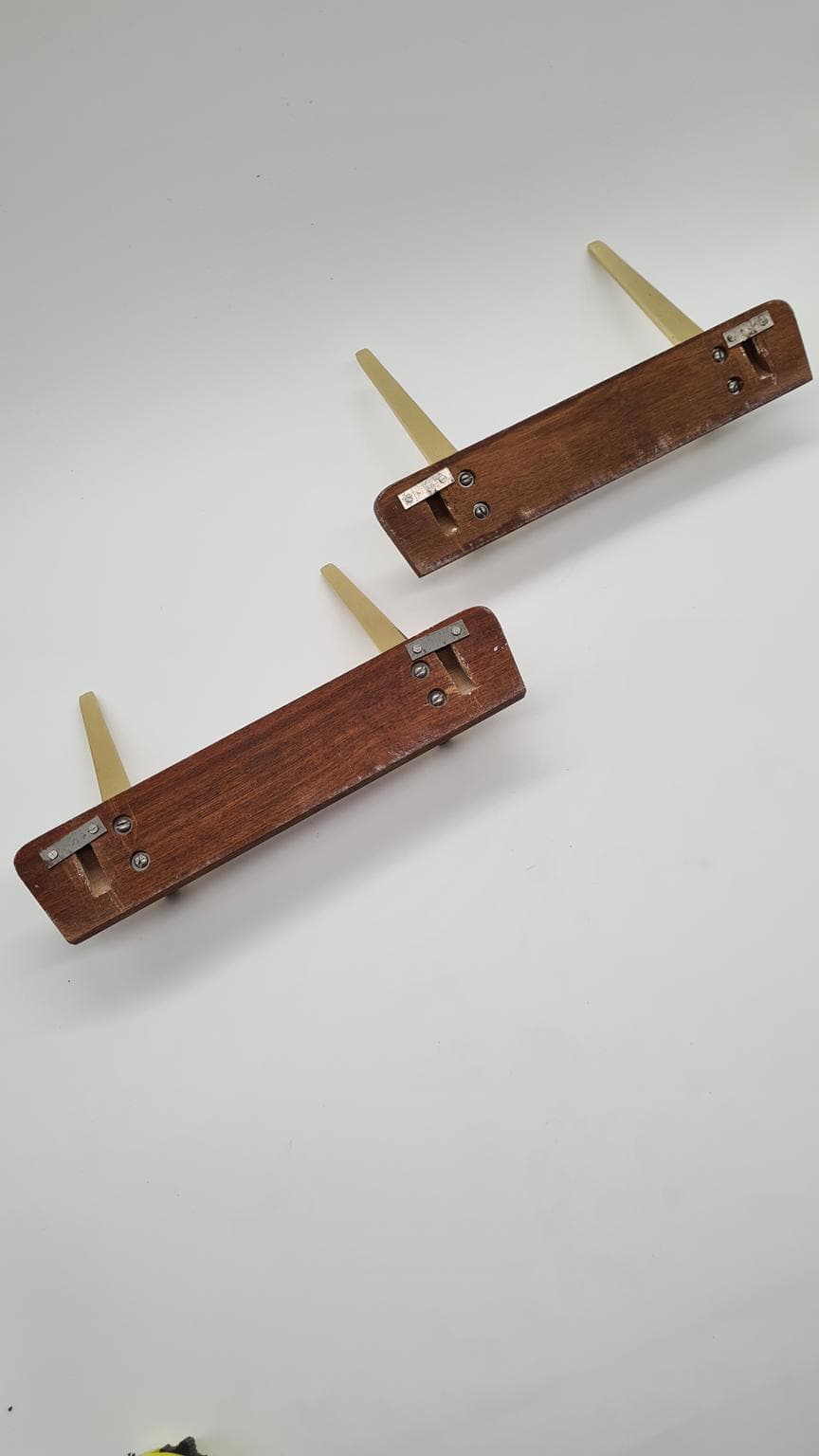 Para duńskich wieszaków ściennych z połowy XX wieku - 171478