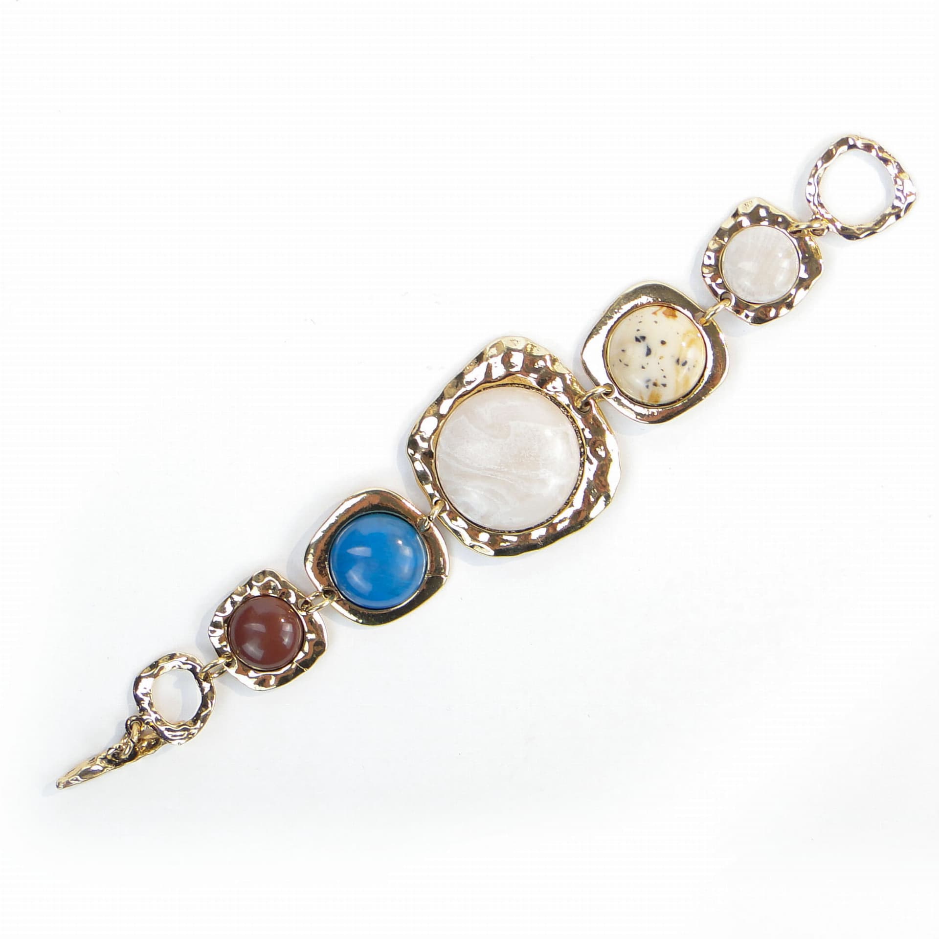 Bransoletka złota, mosiądz, lata 90. - 171593