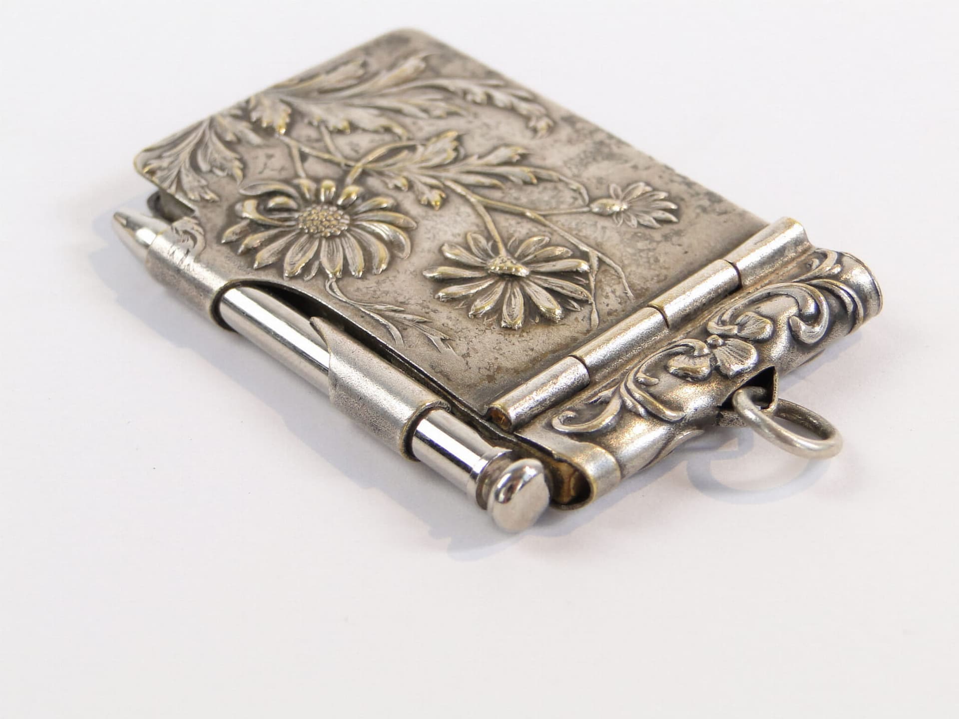 Art Nouveau Dance Card, silver brass, Europe, turn of the 19th and 20th centuries - 171704