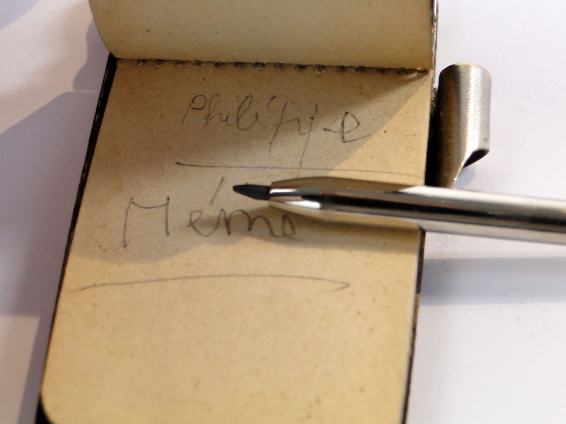 Art Nouveau Dance Card, silver brass, Europe, turn of the 19th and 20th centuries - 171701