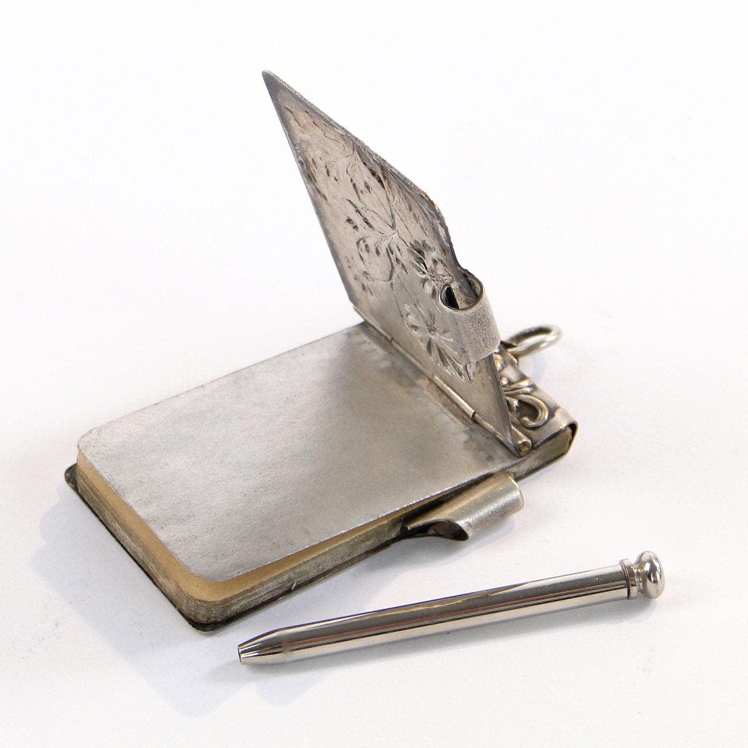 Art Nouveau Dance Card, silver brass, Europe, turn of the 19th and 20th centuries - 171705