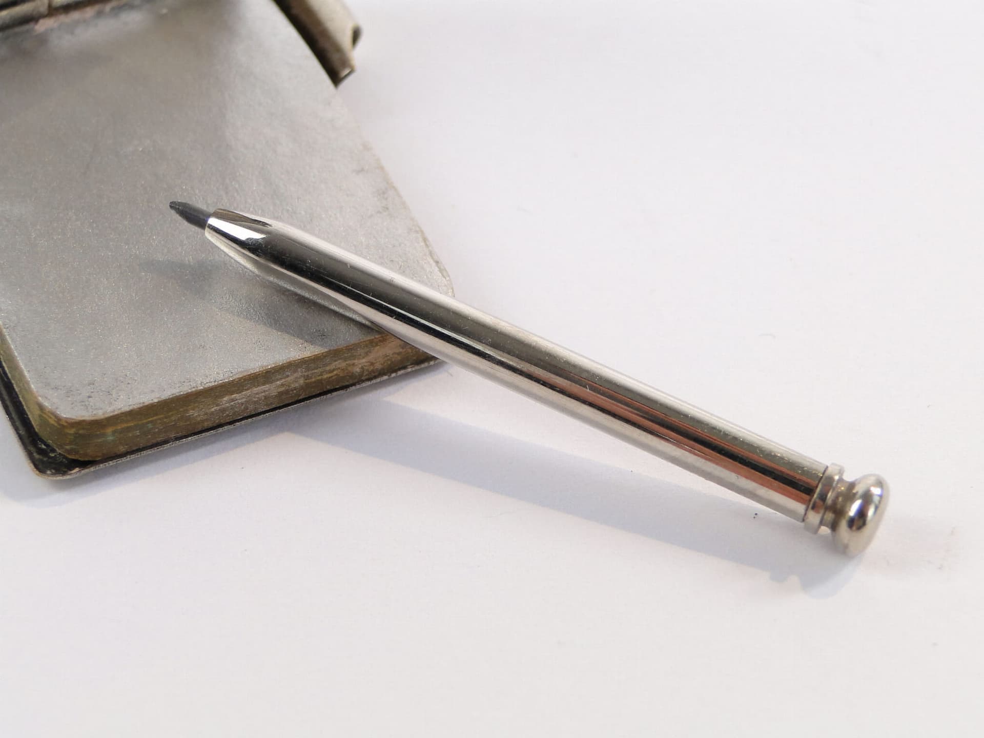 Art Nouveau Dance Card, silver brass, Europe, turn of the 19th and 20th centuries - 171707